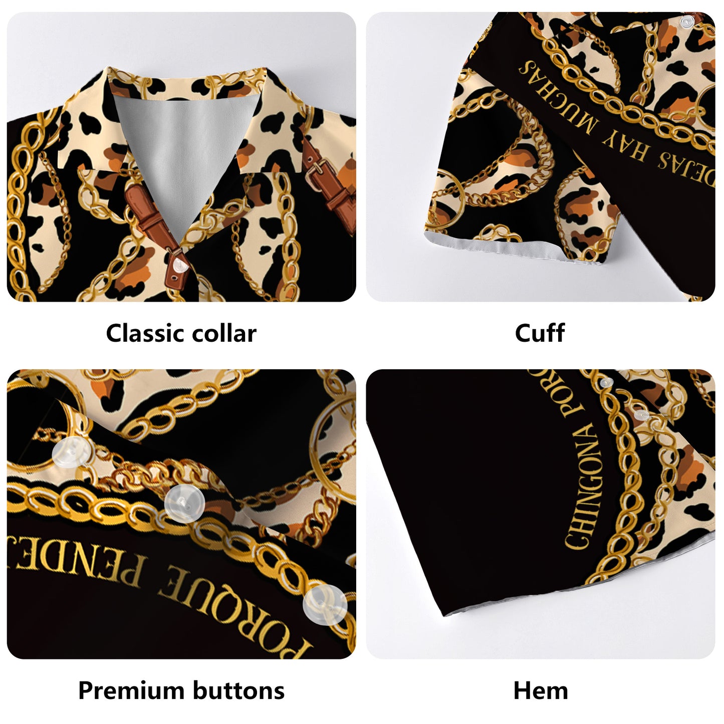 Chingona Porque Pendejas Hay Muchas - Chemise hawaïenne unisexe personnalisée - HW_MX51