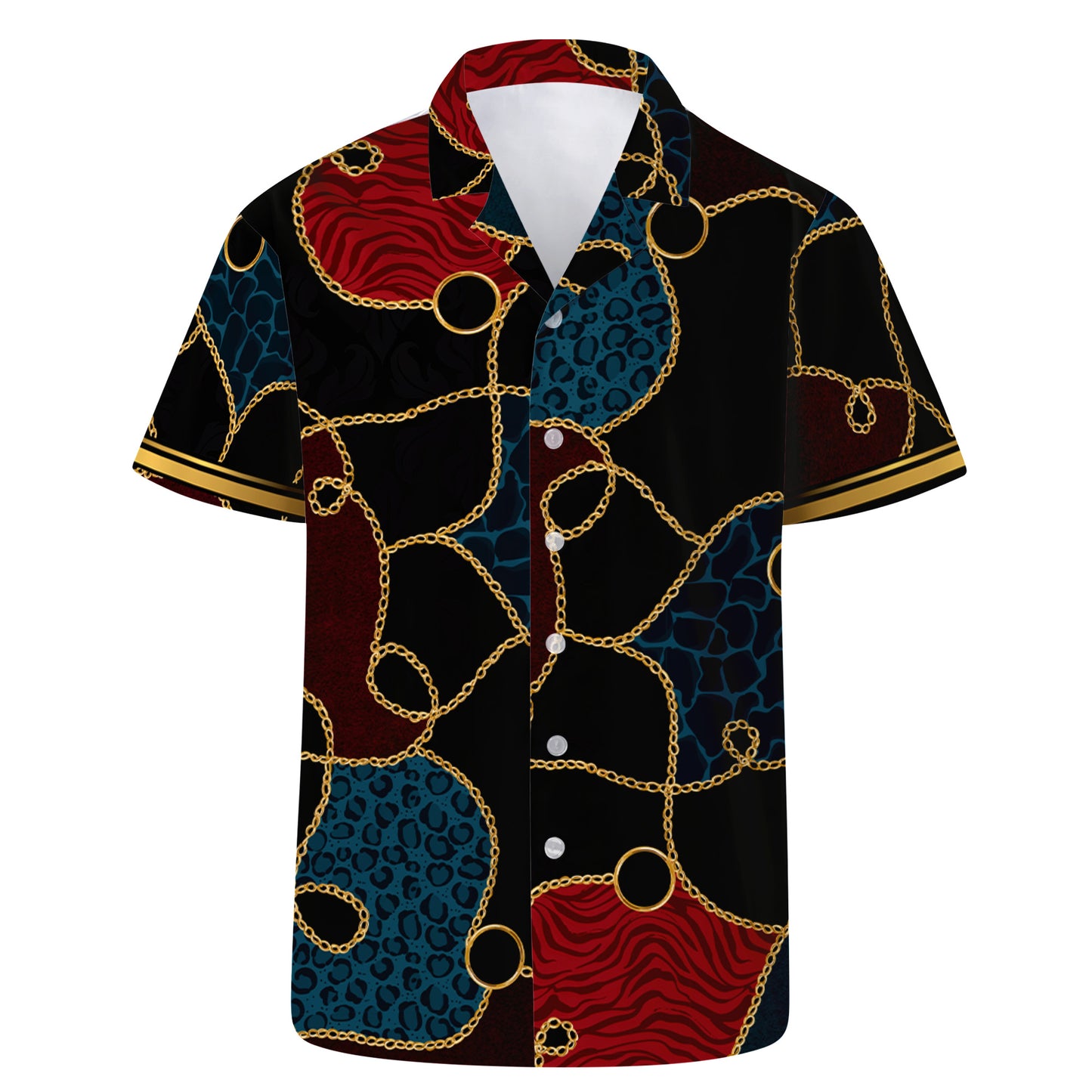 La Santa Muerte - Chemise hawaïenne unisexe personnalisée - HW_MX55