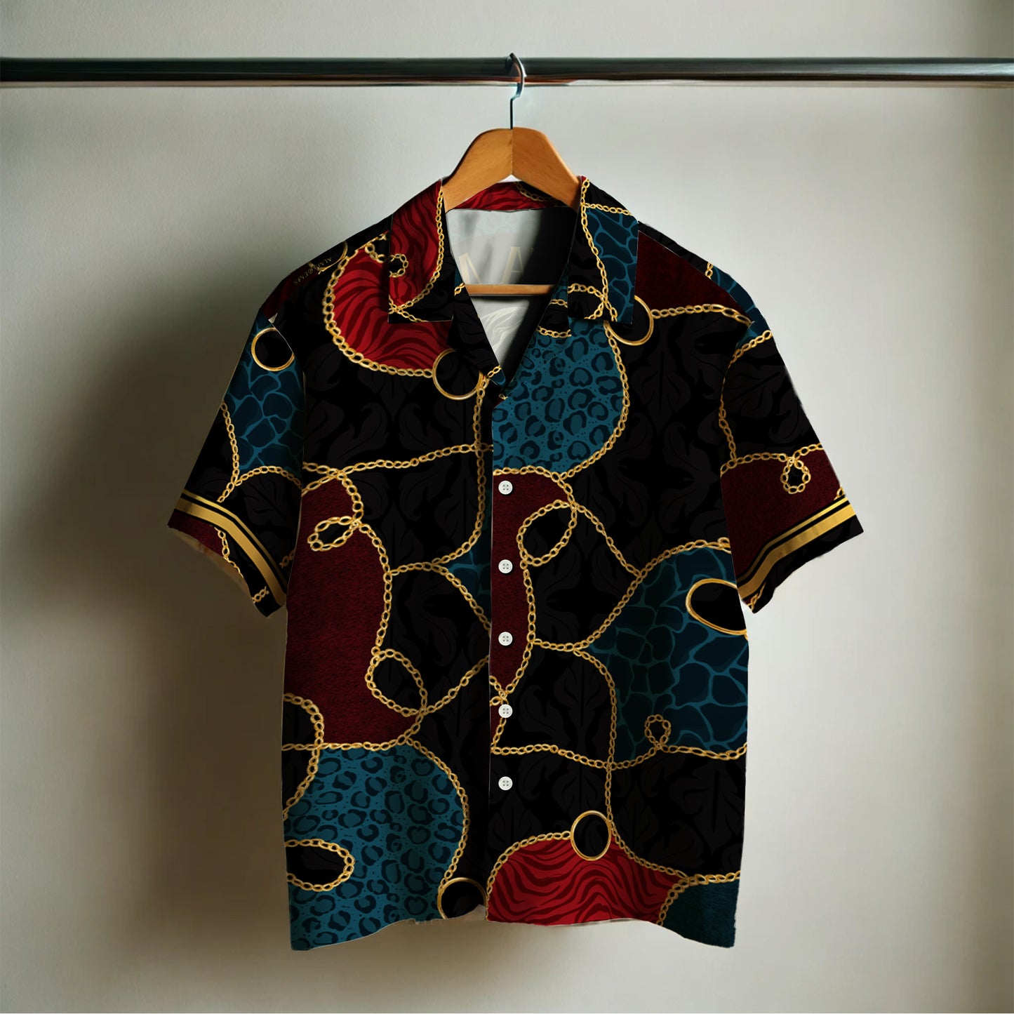 La Santa Muerte - Chemise hawaïenne unisexe personnalisée - HW_MX55