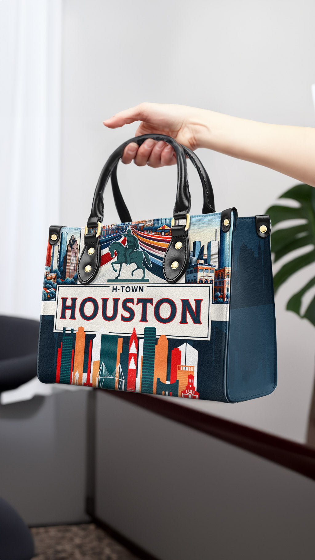 Houston - Bolso de cuero - HT01