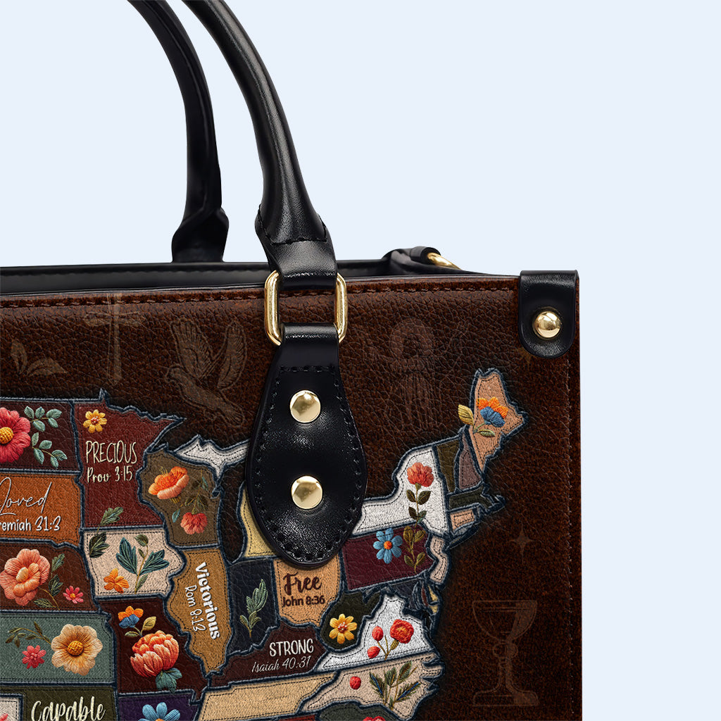 Jesus Shapes America - Bolso de Cuero - IND02