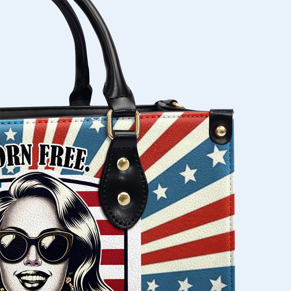 Born Free - Bolso de mano de piel personalizado - IND09