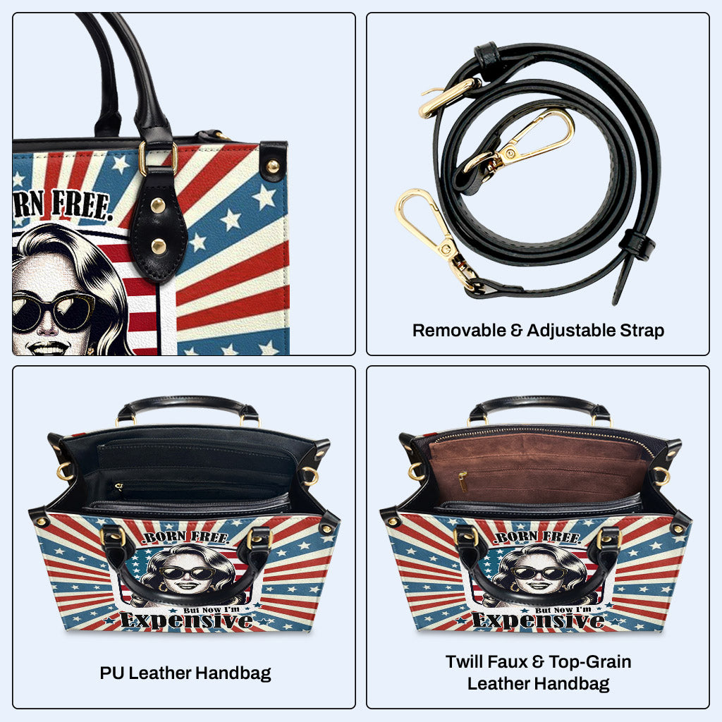 Born Free - Bolso de mano de piel personalizado - IND09