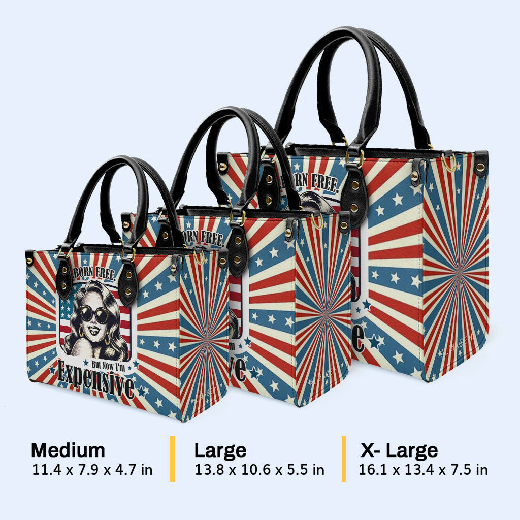 Born Free - Bolso de mano de piel personalizado - IND09