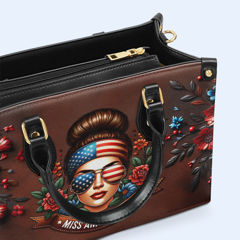 Miss Americana - Sac à main en cuir - IND17