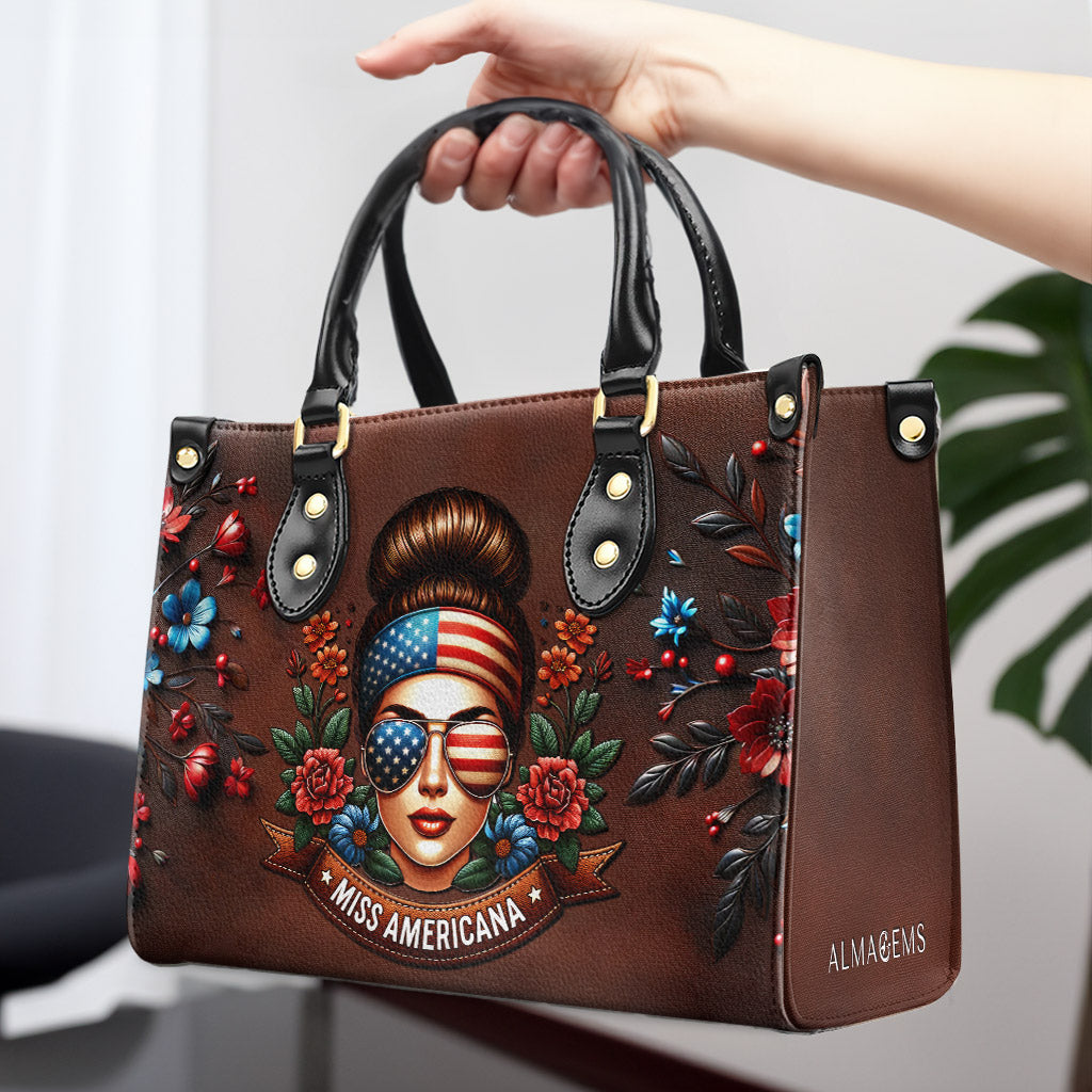 Miss Americana - Sac à main en cuir - IND17