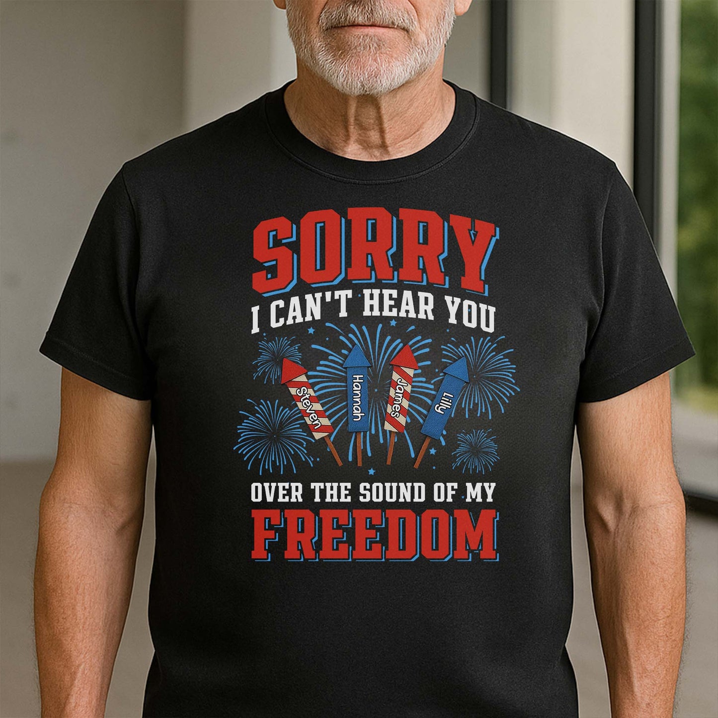 Sorry I Can't Hear You Over The Sound Of My Freedom