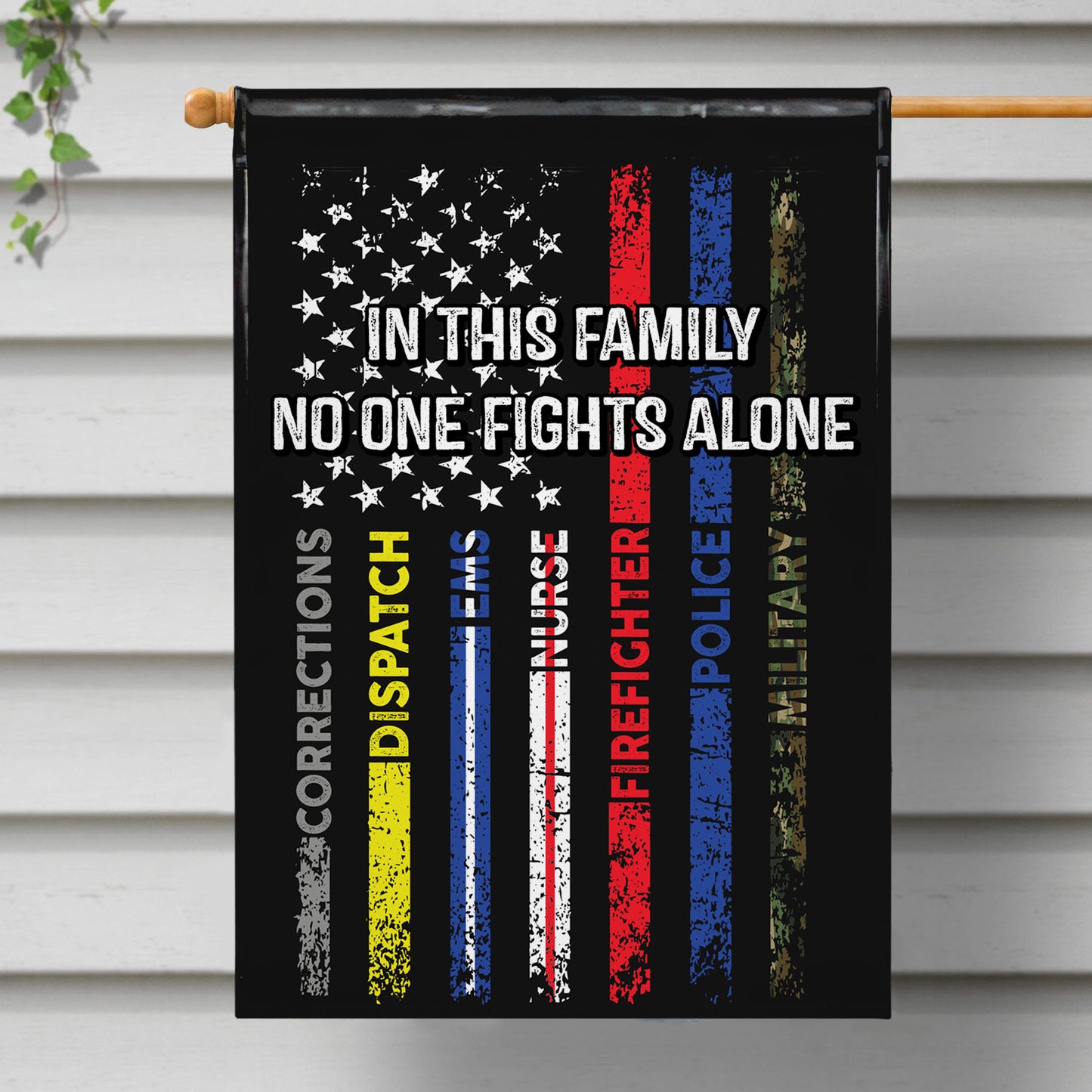 In This Family No One Fights Alone Stars And Stripes