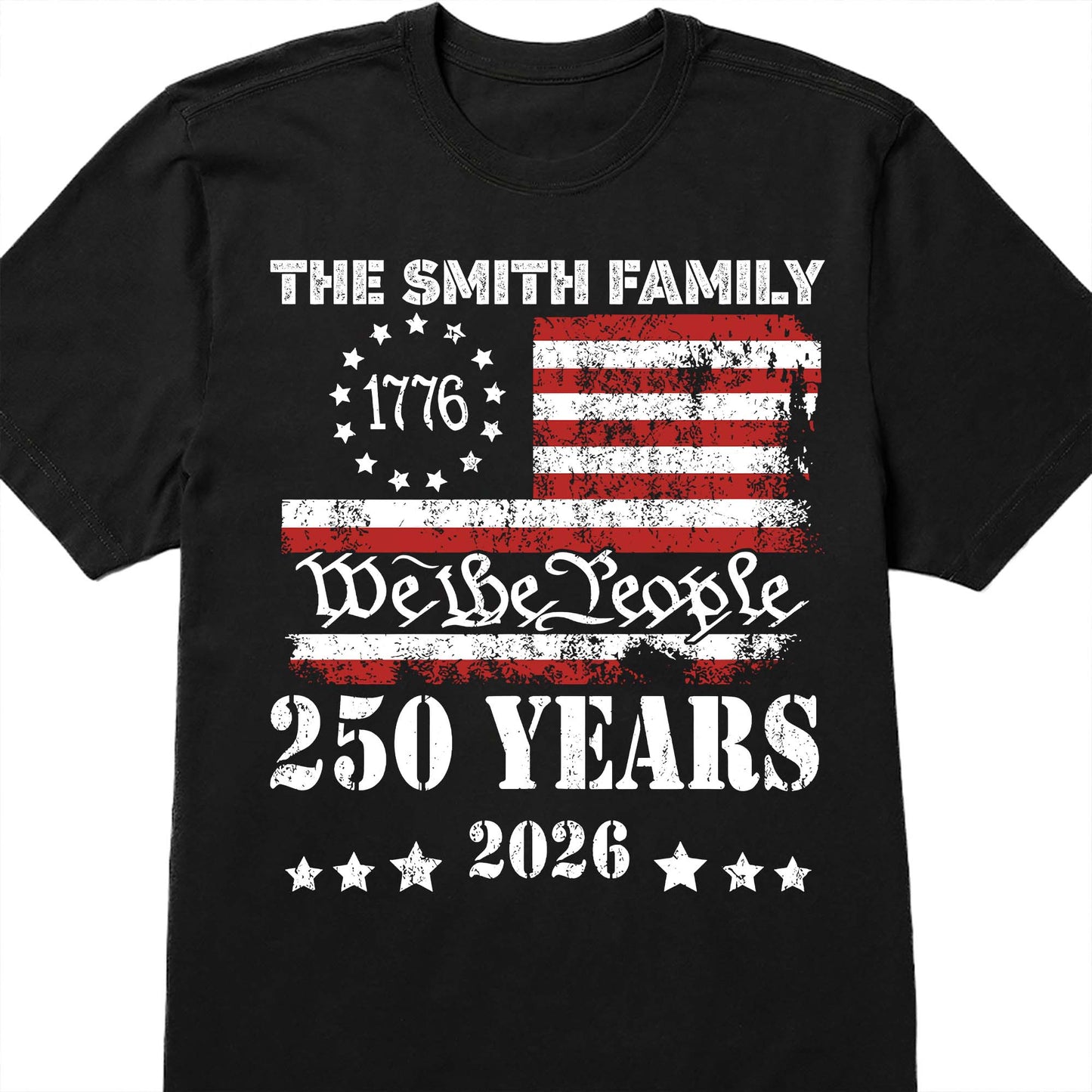 We The People, 250 Years American Flag