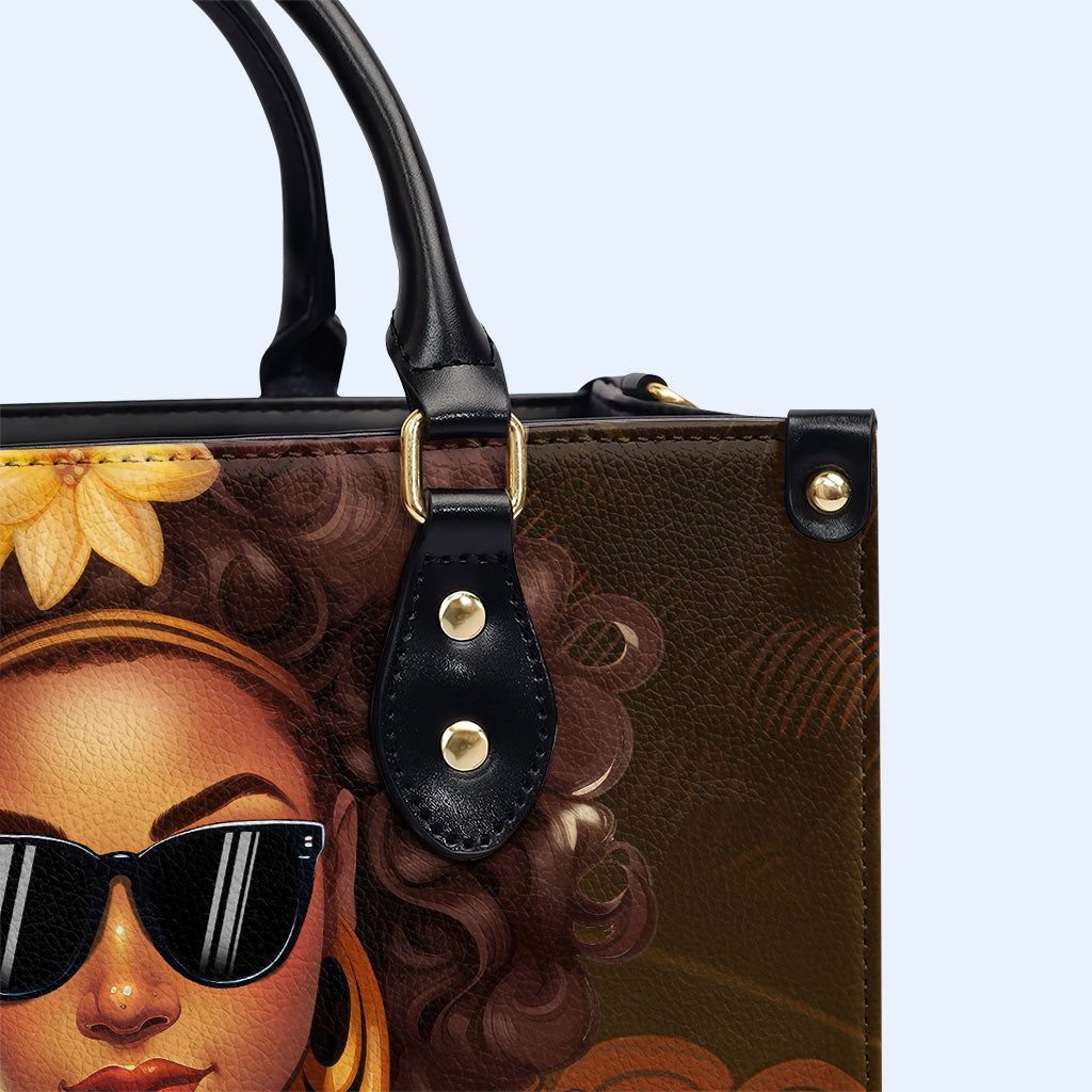 J'ai dit ce que j'ai dit - Sac à main en cuir personnalisé - ISAID01