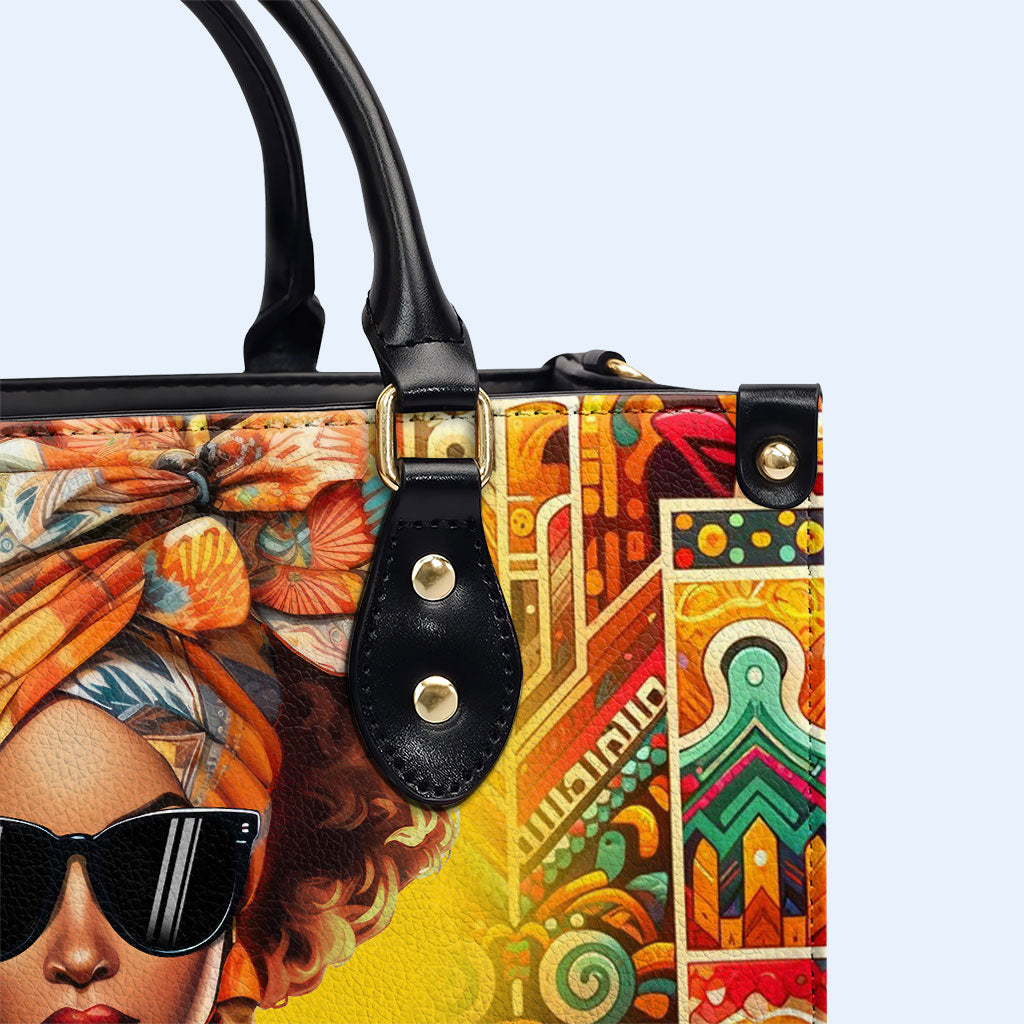 J'ai dit ce que j'ai dit - Sac à main en cuir personnalisé - ISAID02