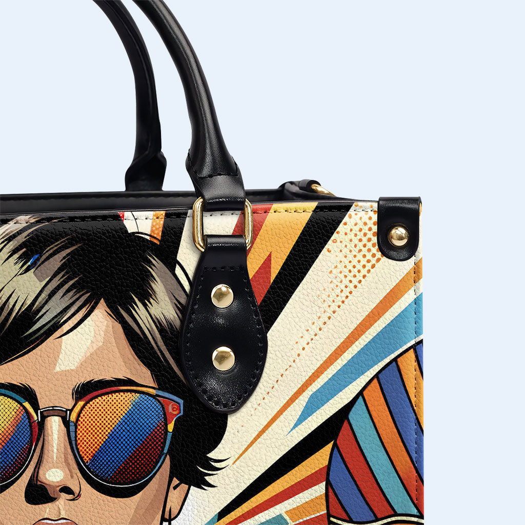 J'ai dit ce que j'ai dit - Sac à main en cuir personnalisé - ISAID03