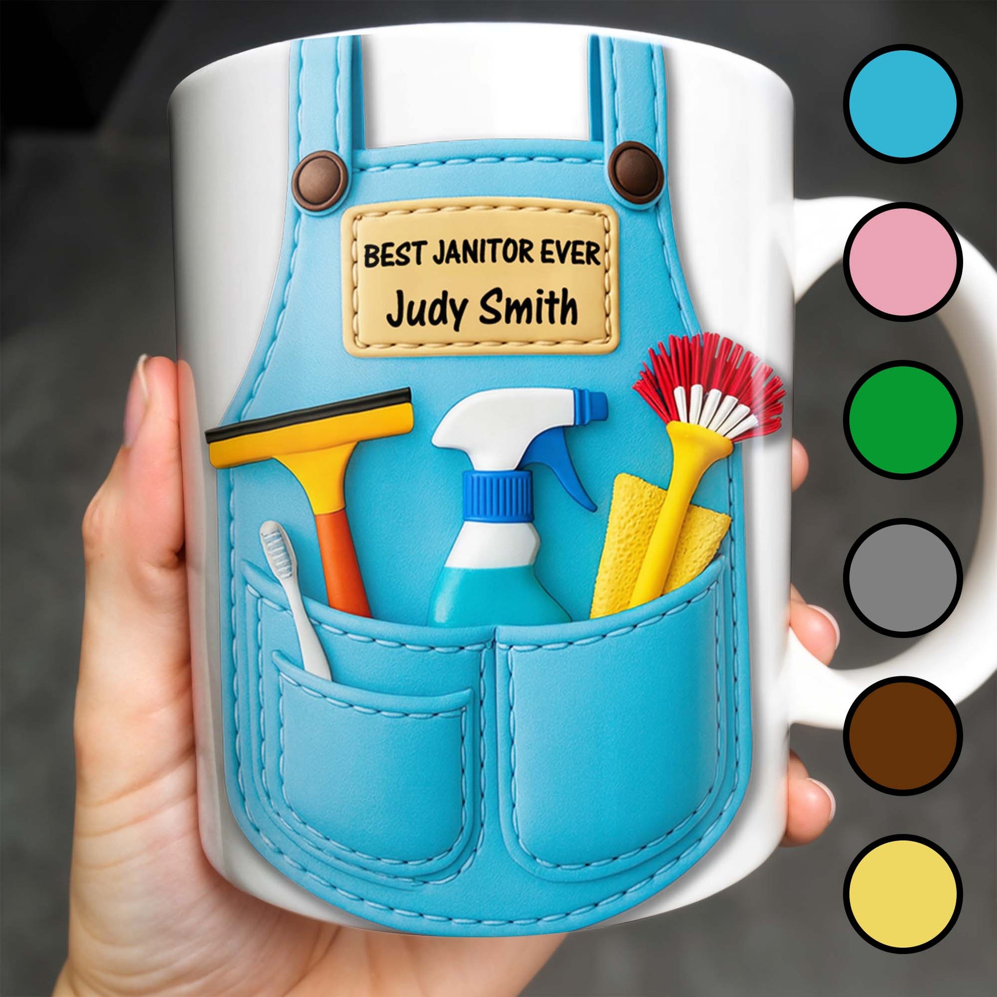 Best Janitor Ever With Janitorial Tools