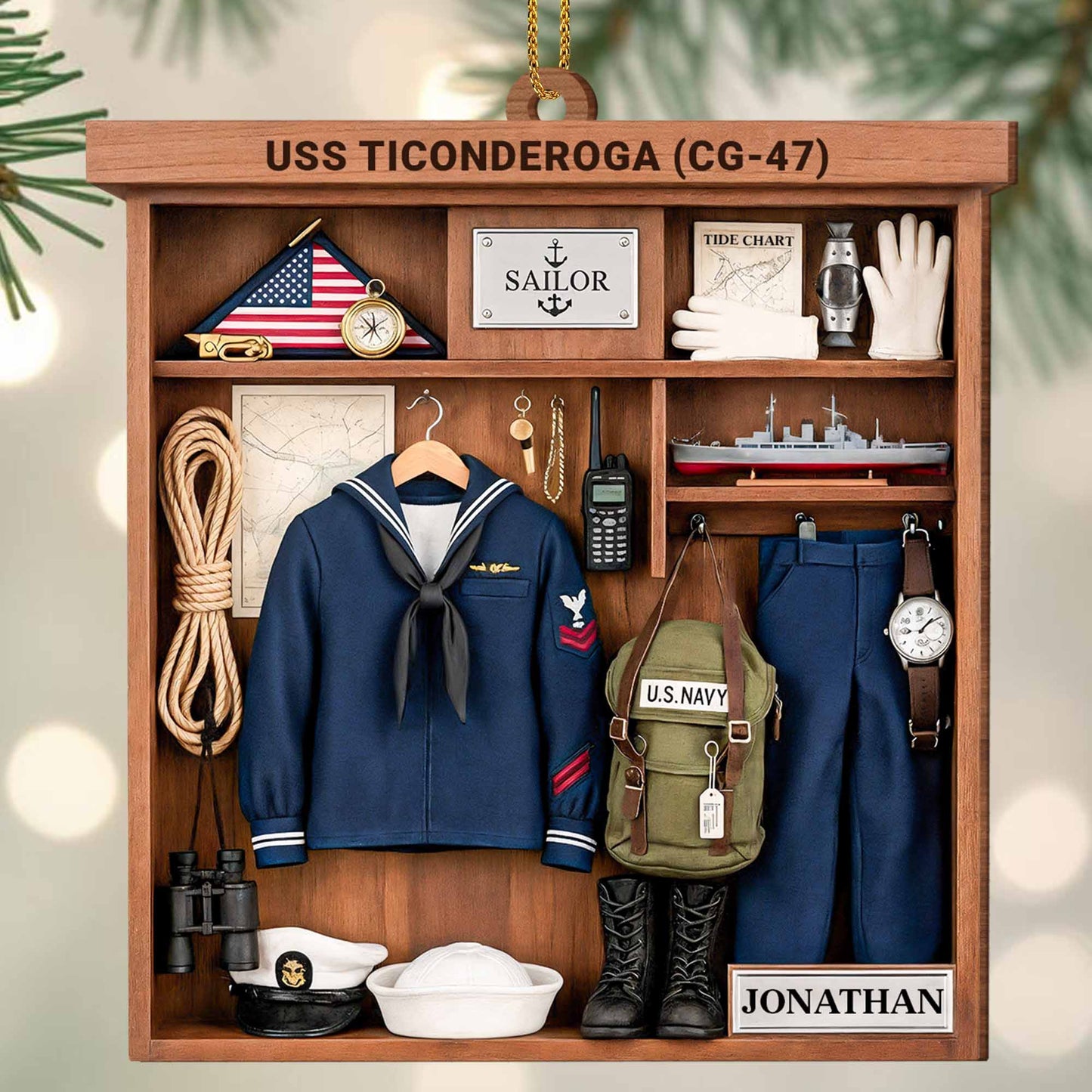 Celebrate A Proud Navy Tradition With Custom Sailor Elements