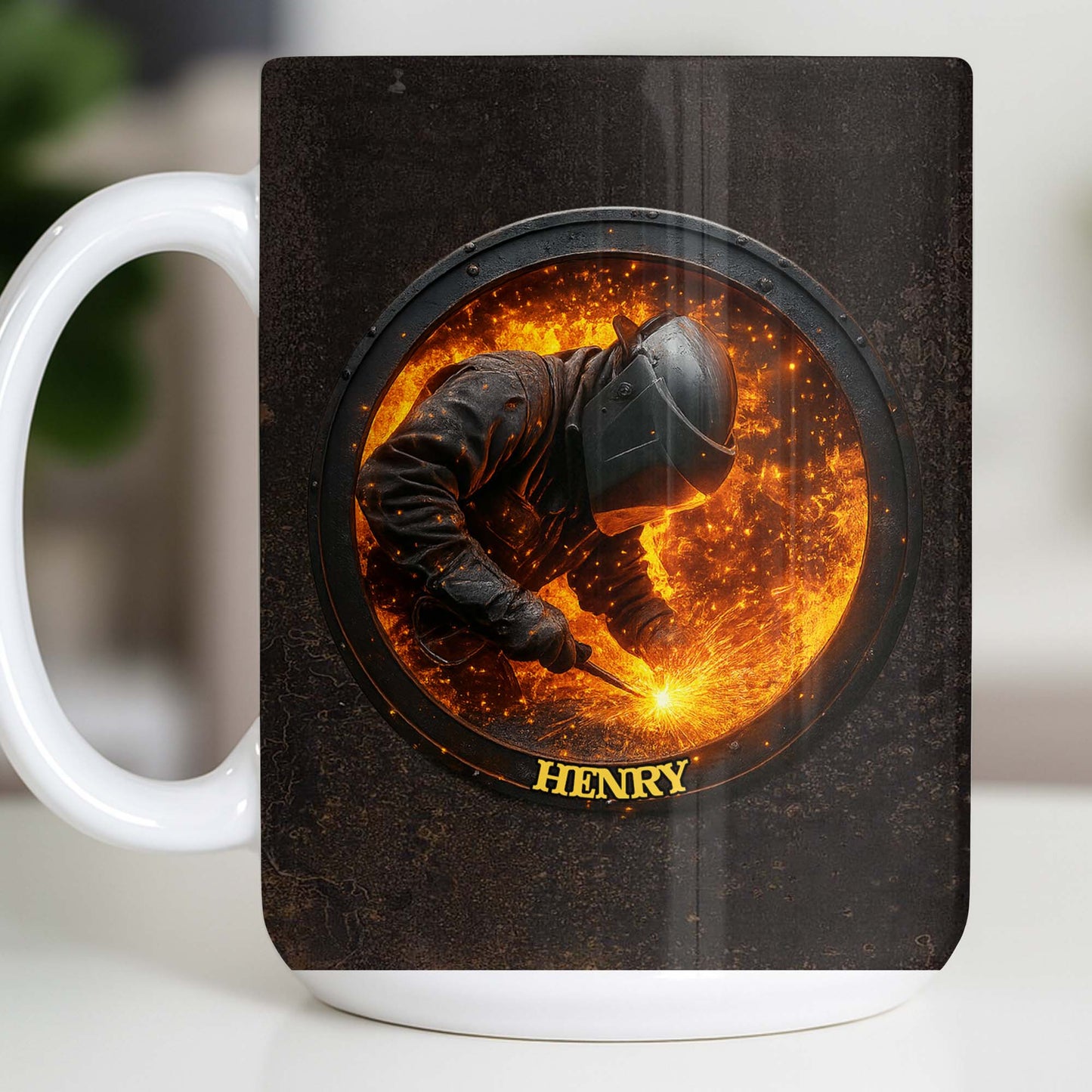 For My Fearless Welder Featuring A Sparks-Filled Scene