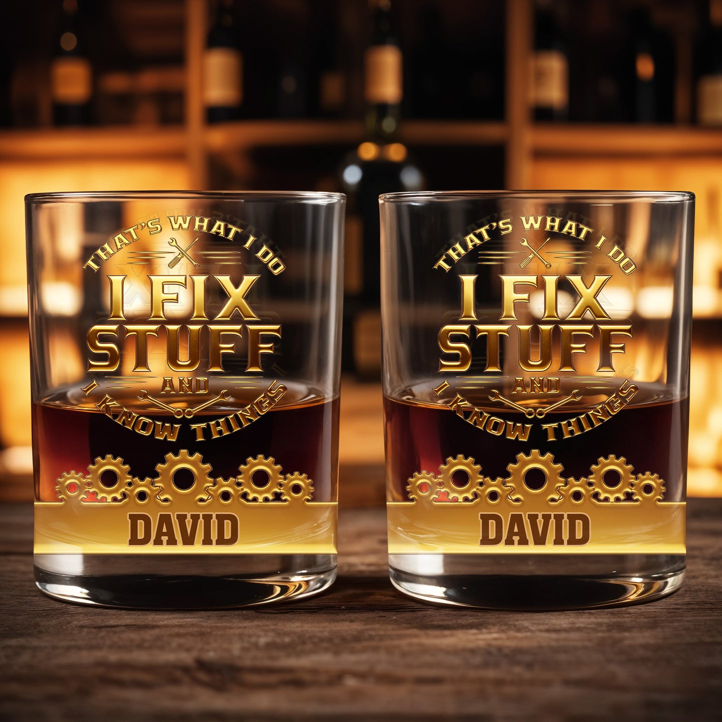 I Fix Stuff And I Know Things, Gears and Tools Design