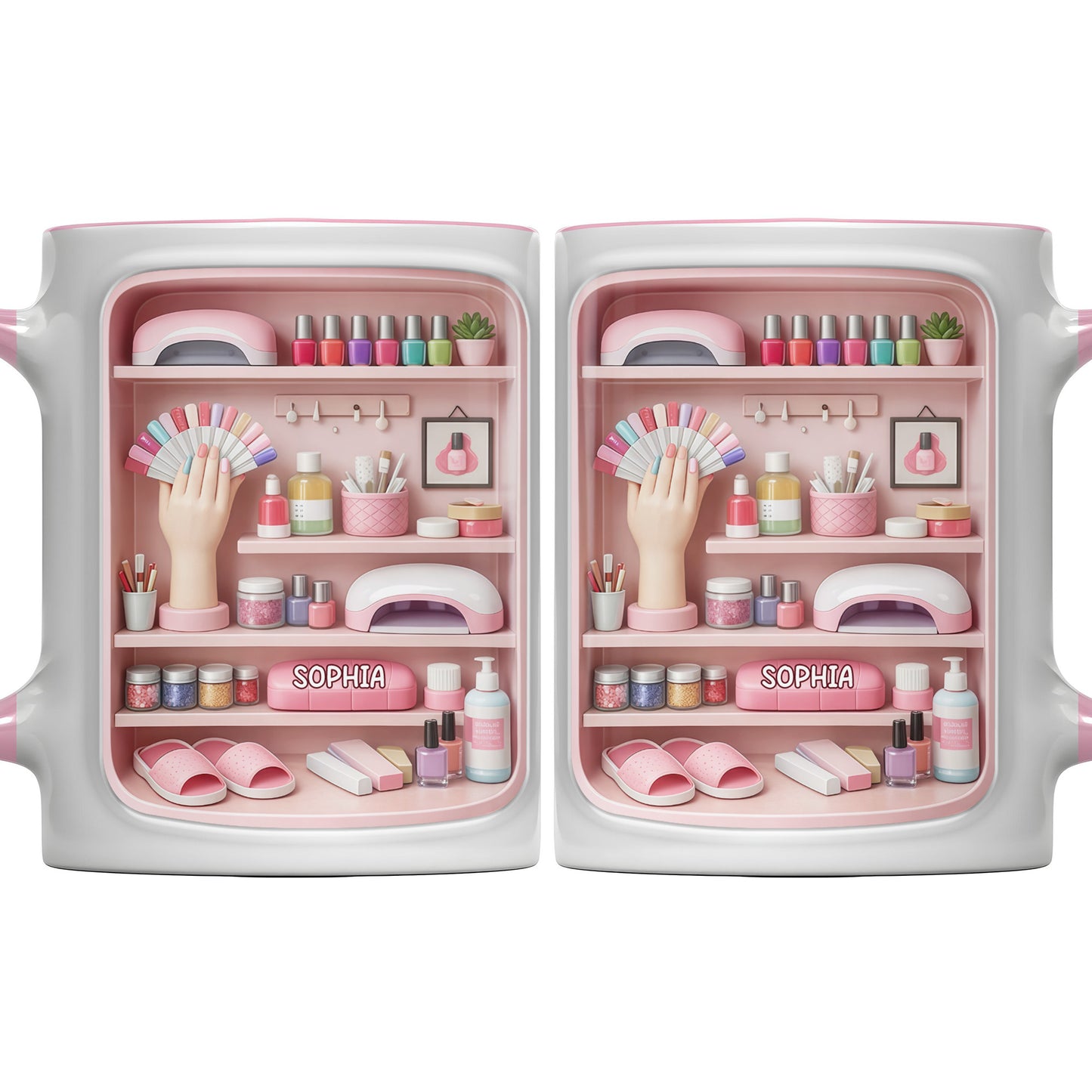 Beauty And Nail Care Essentials Manicure Tools And Polish