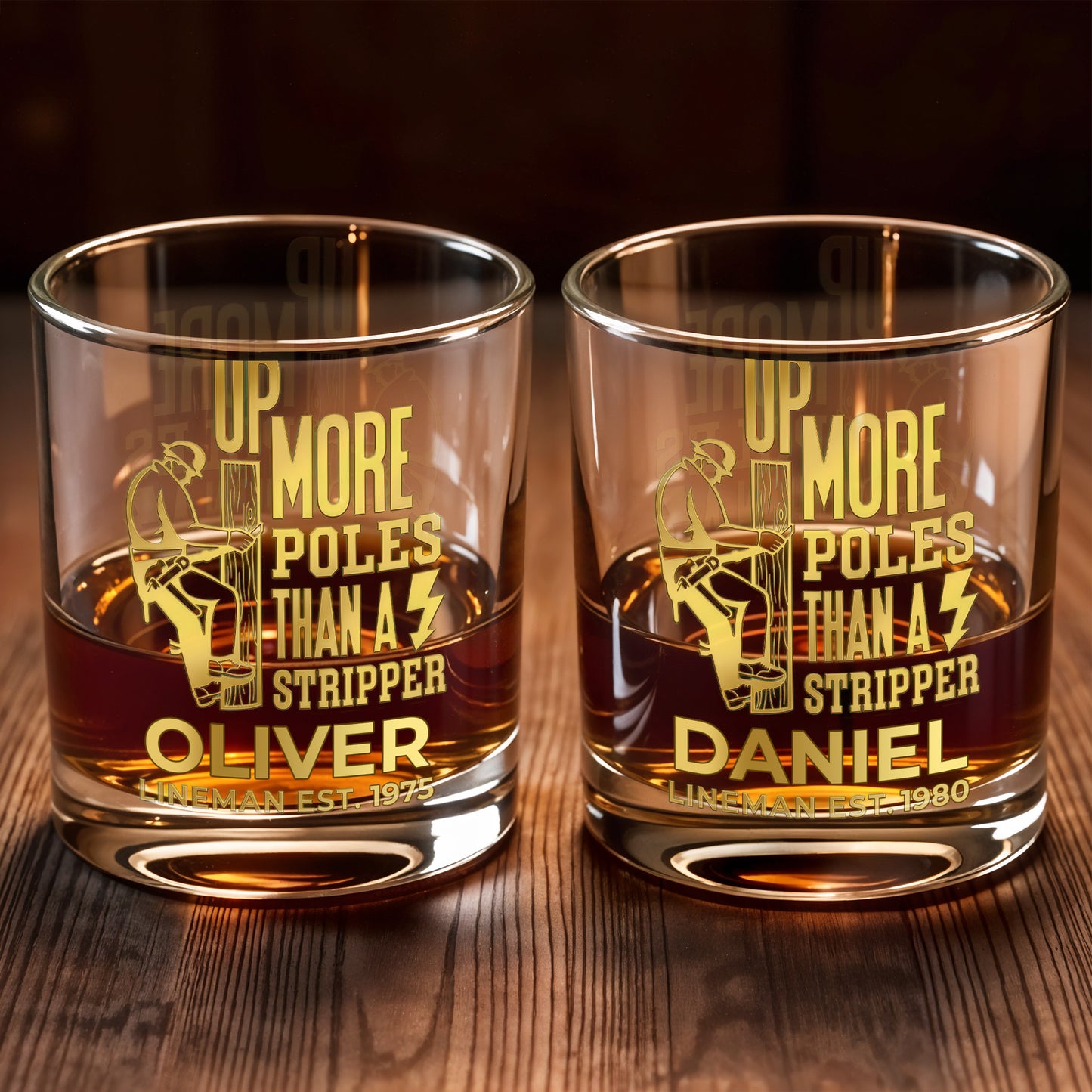 Up More Poles Than A Stripper Lineman Utility Worker