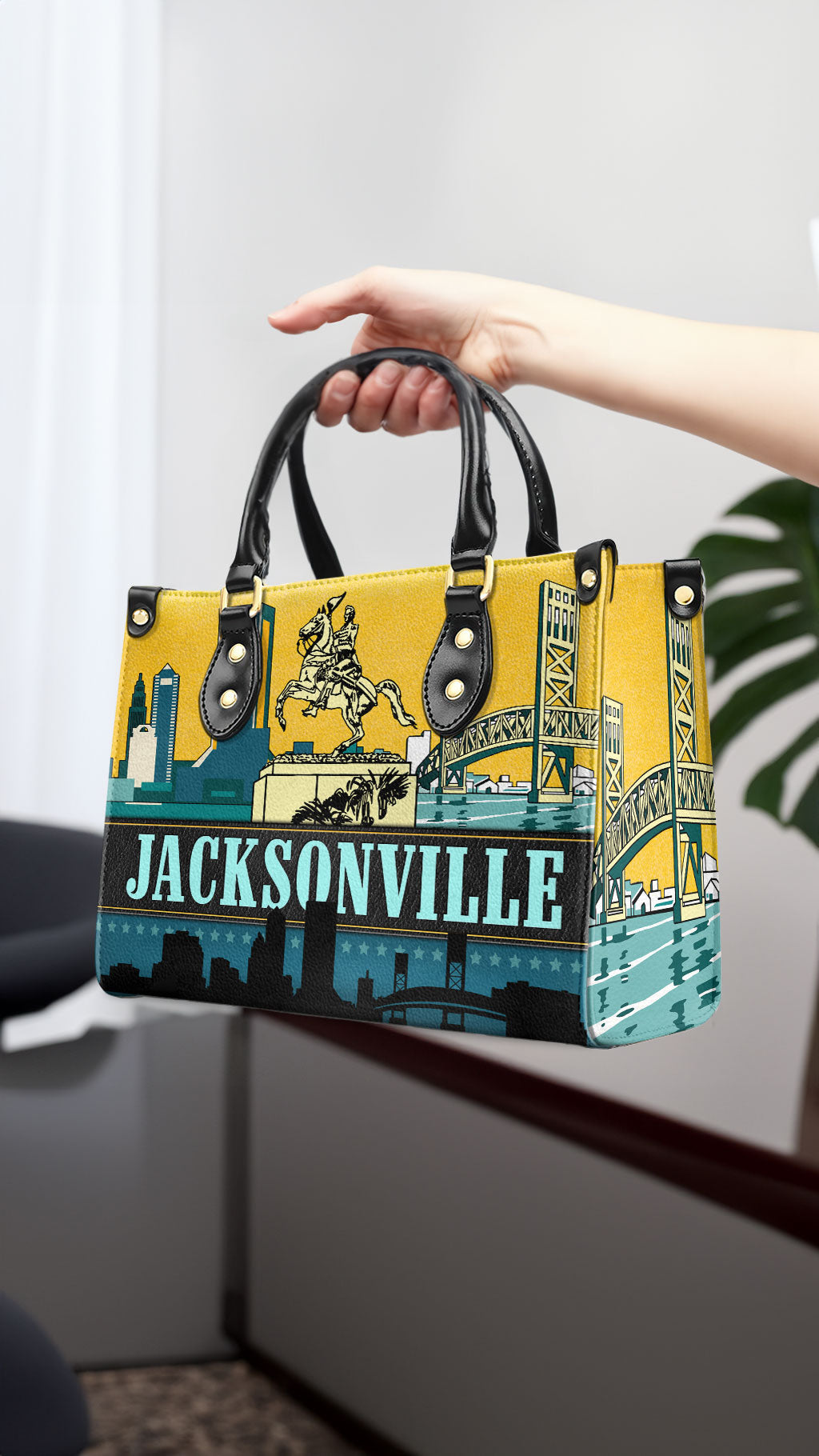 Jacksonville - Bolso de cuero - JV01