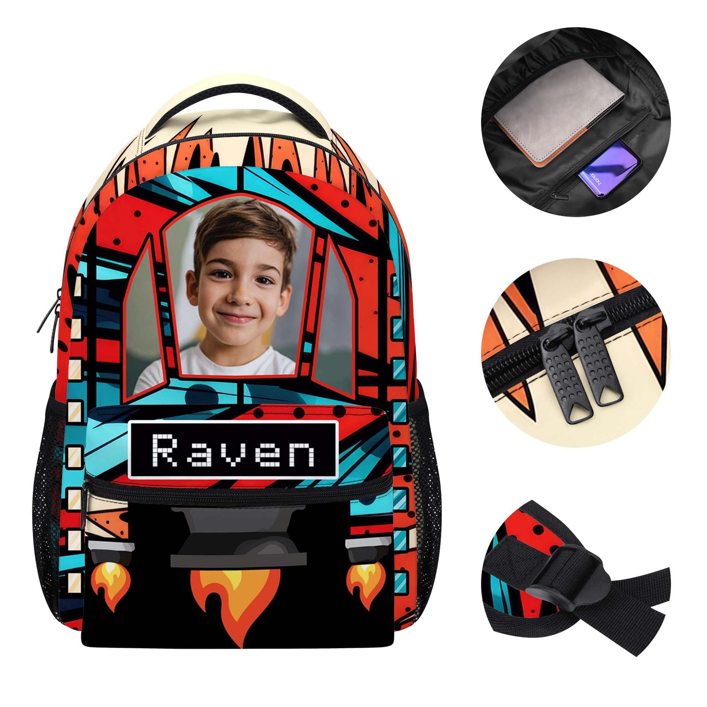 Rocket - Sac à dos personnalisé - KID006_CB
