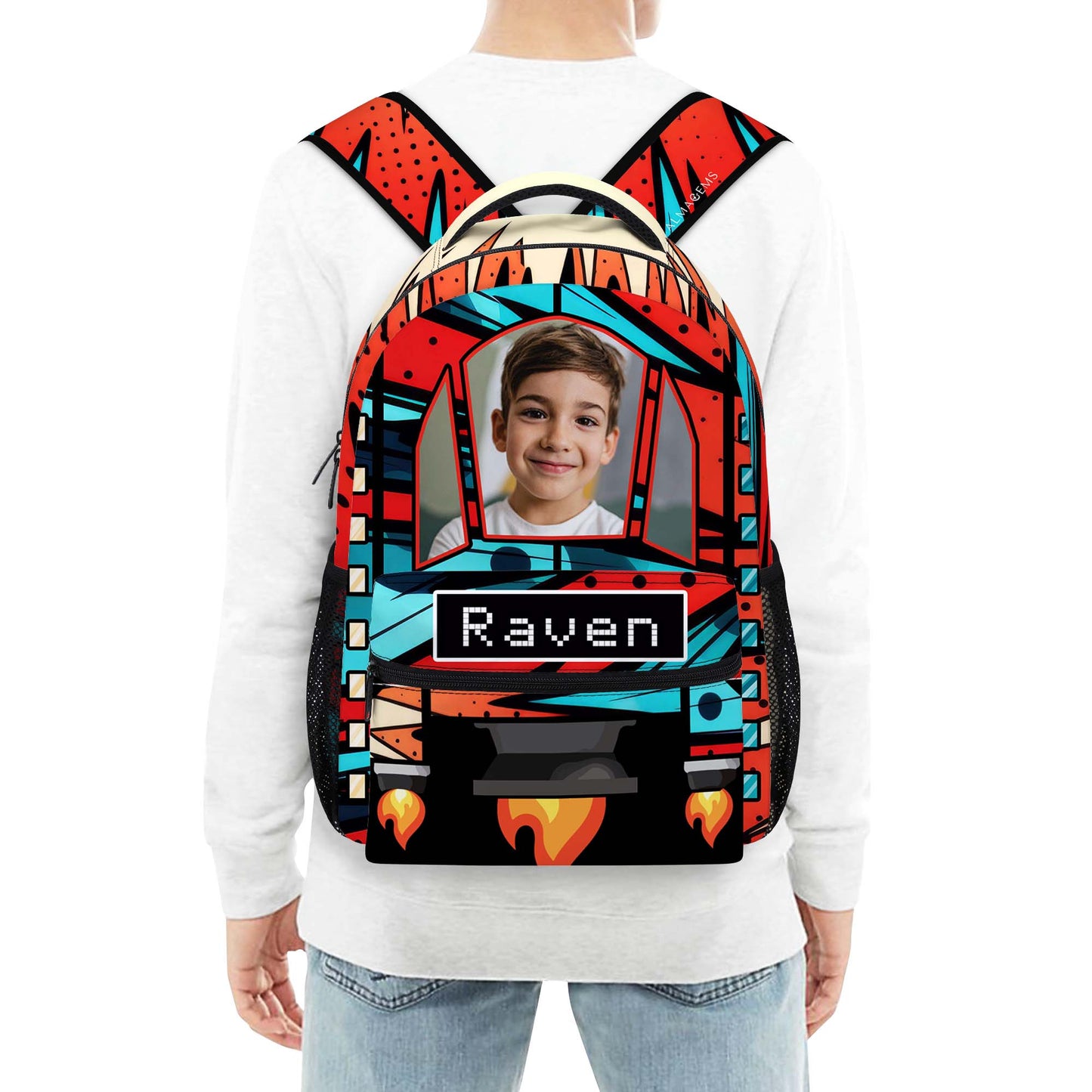 Rocket - Sac à dos personnalisé - KID006_CB