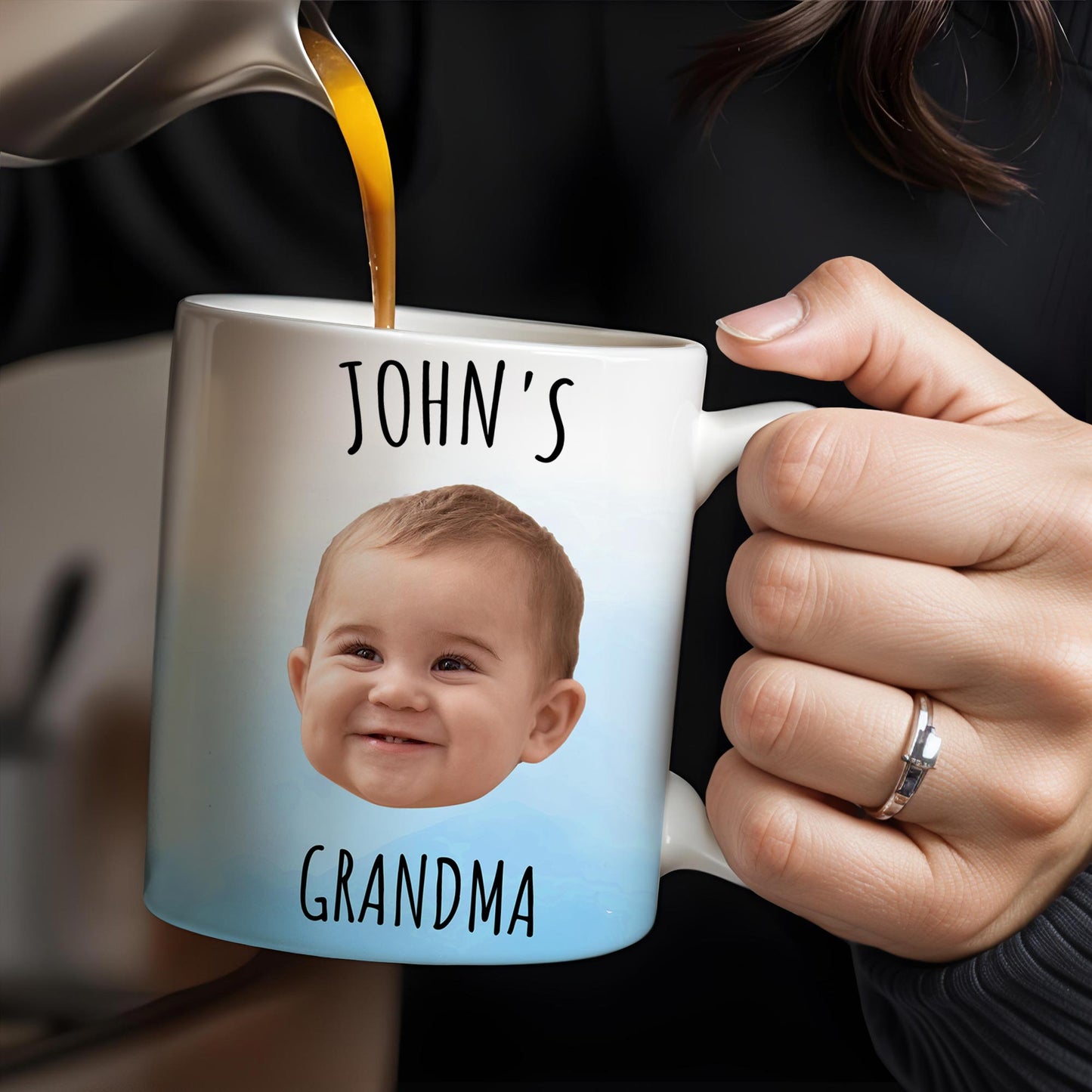 Celebrate Grandmotherhood With A Personalized Smile Mug