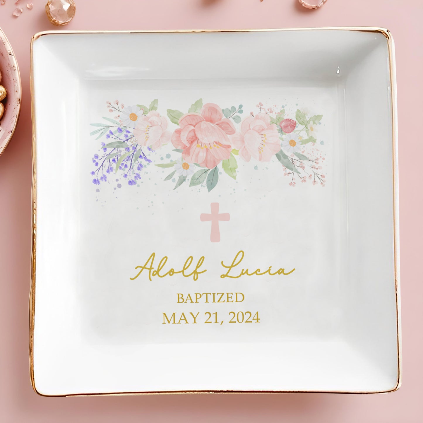 Celebrate Your Special Day Baptized In Love And Faith With Flowers