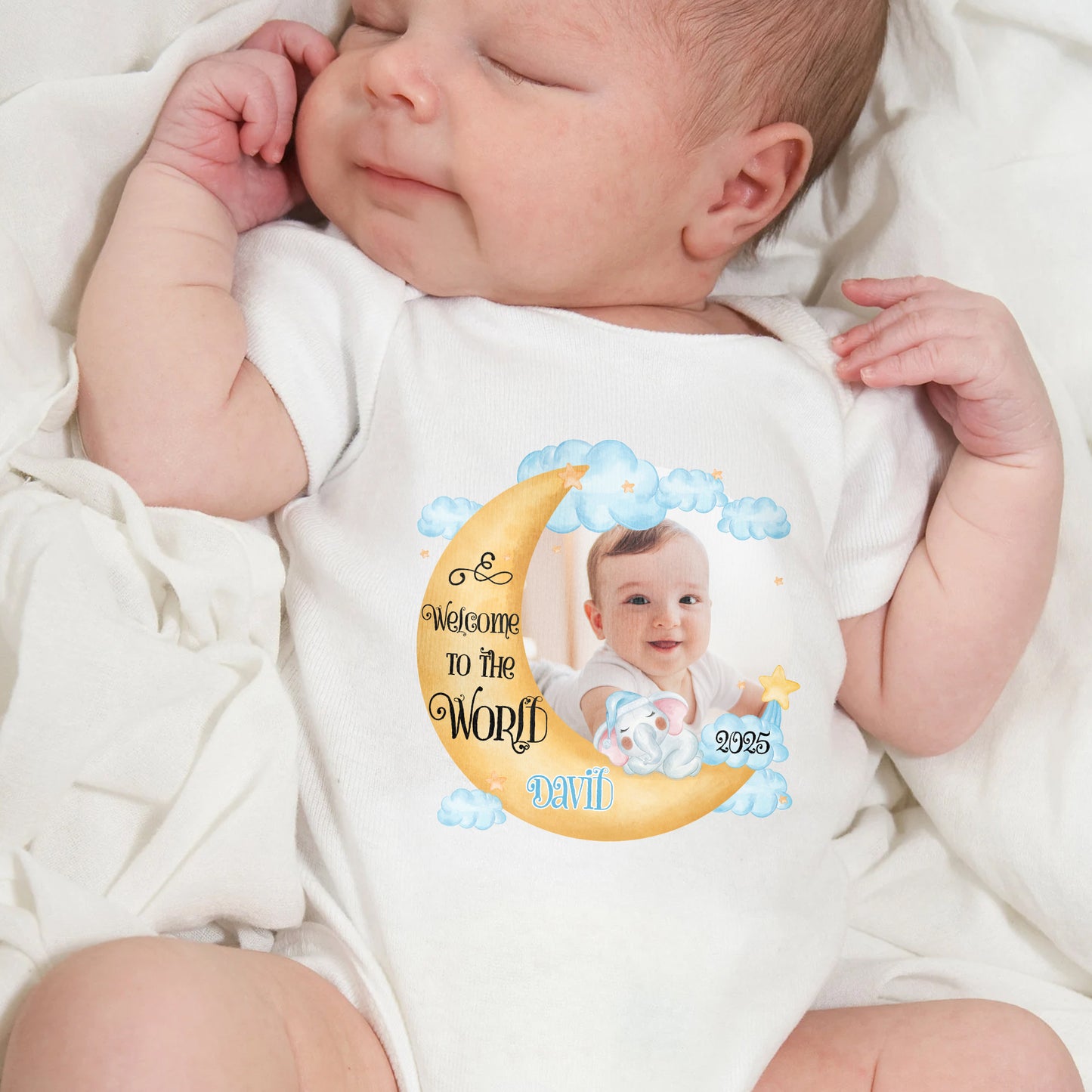 Welcome To The World, Moon Clouds And Stars