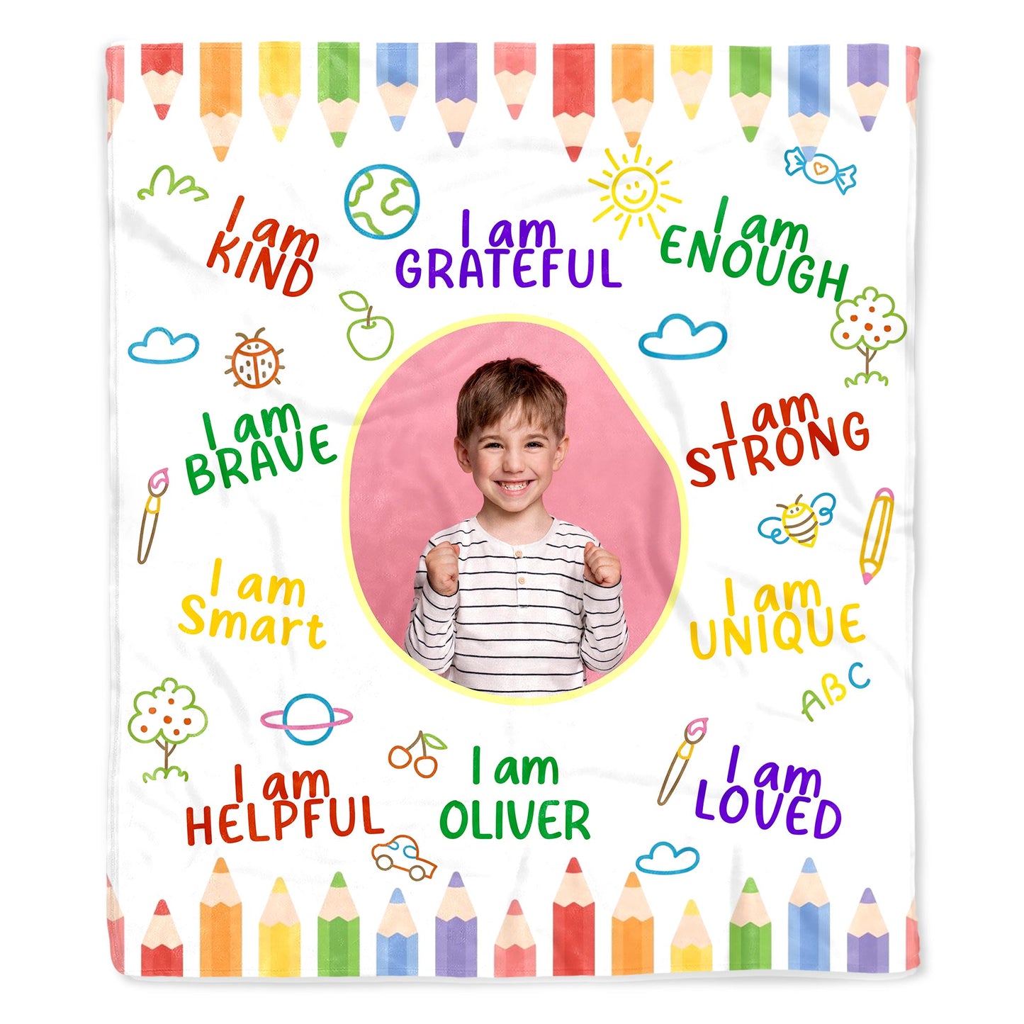 Celebrate Uniqueness With Inspiring Words And Colorful Design