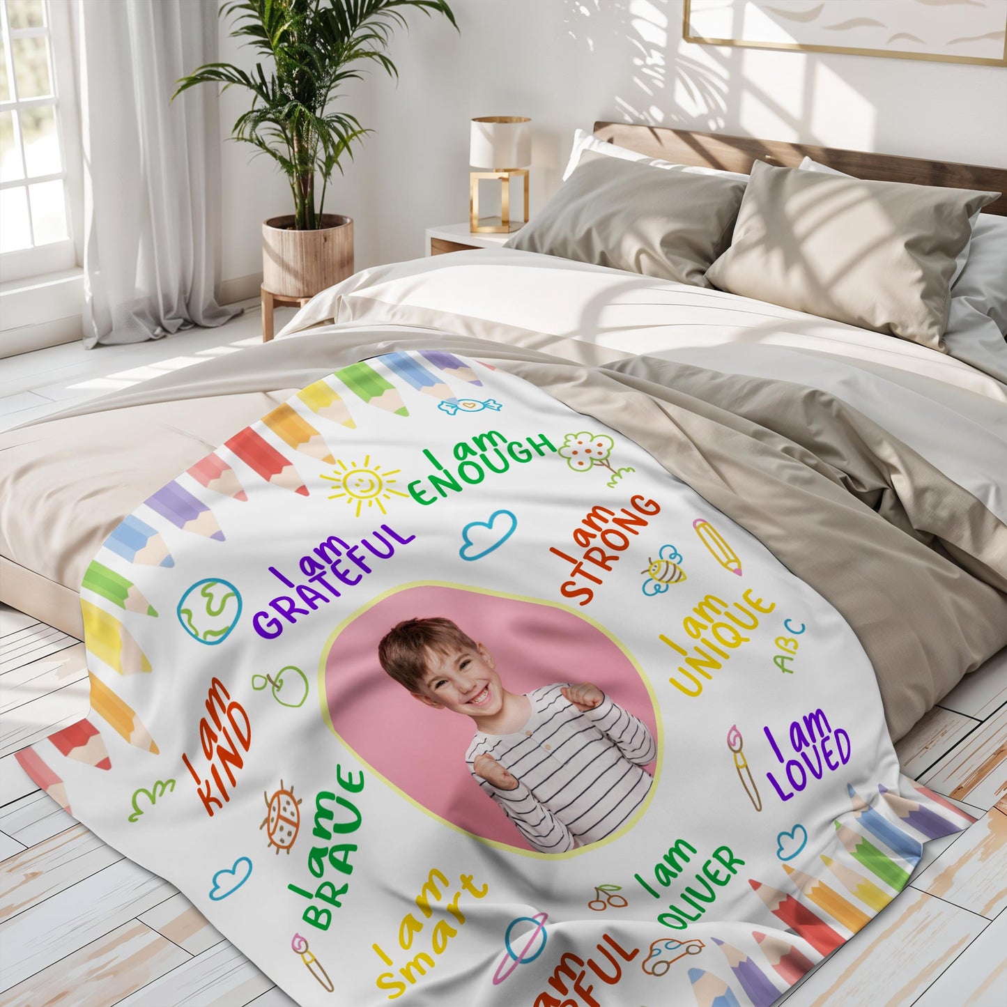 Celebrate Uniqueness With Inspiring Words And Colorful Design