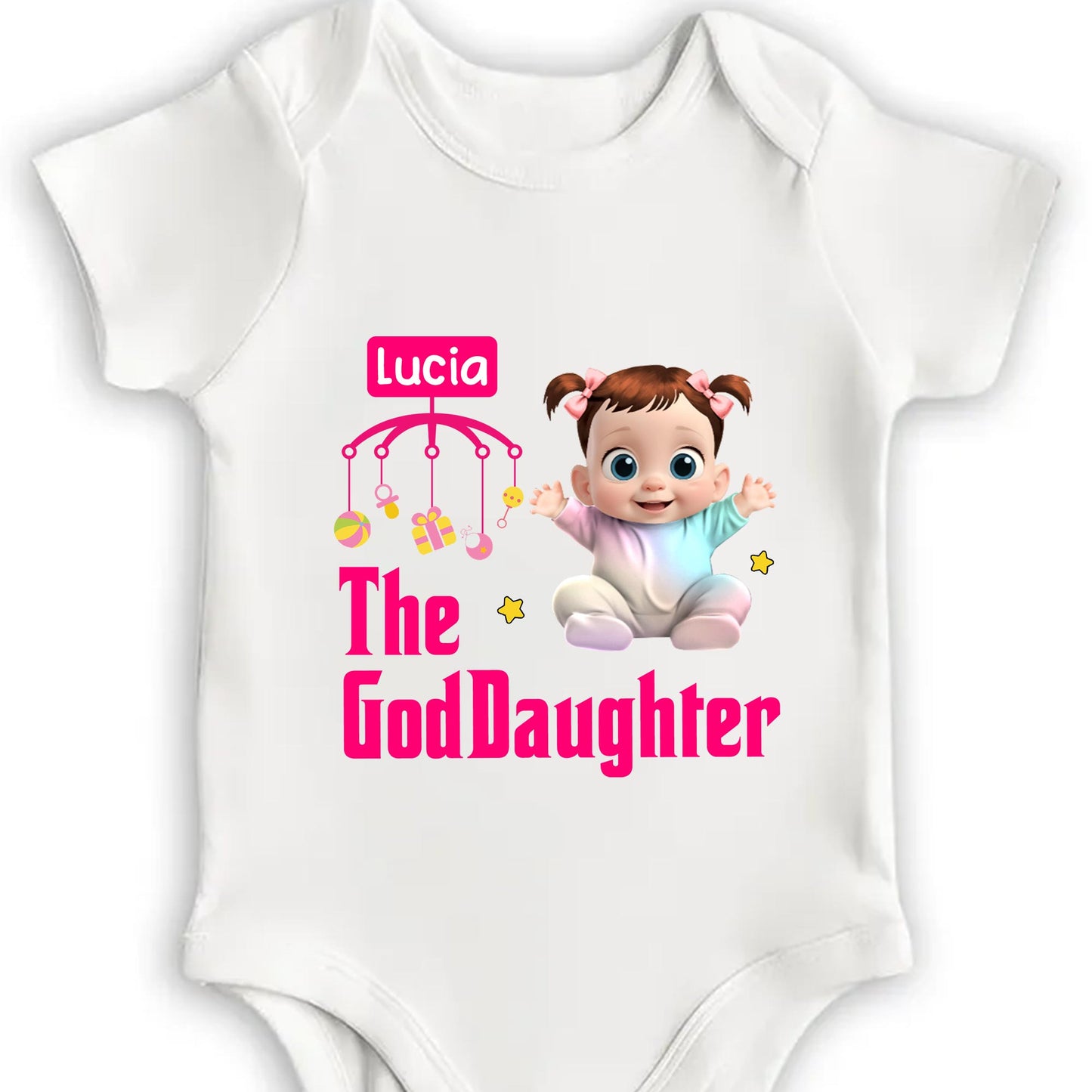 The GodDaughter, Baby With Stars And Mobile Toy