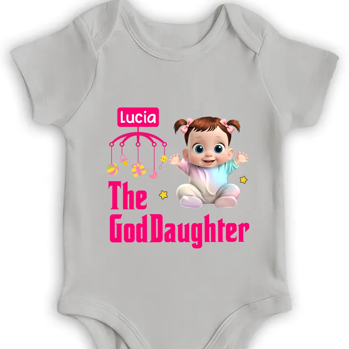 The GodDaughter, Baby With Stars And Mobile Toy