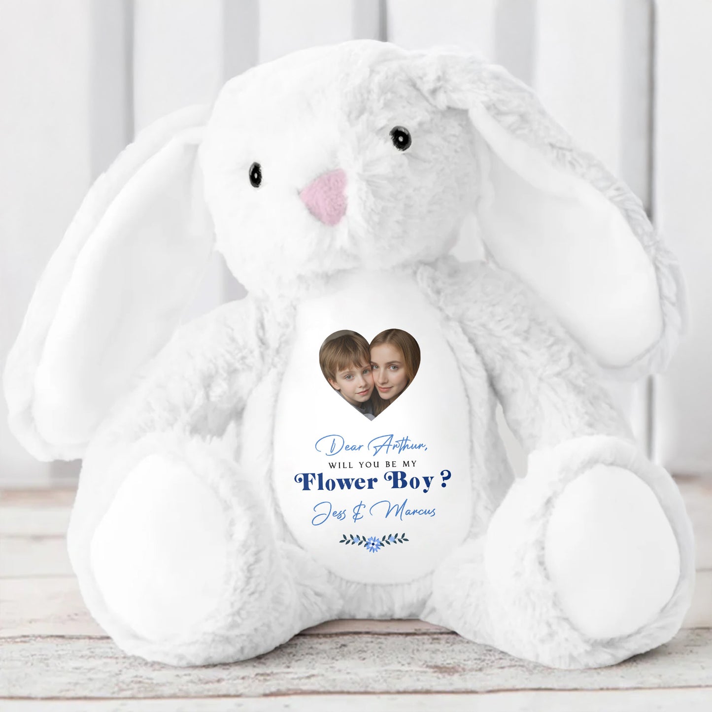 Dear Arthur, Will You Be My Flower Boy?, Stuffed Bunny
