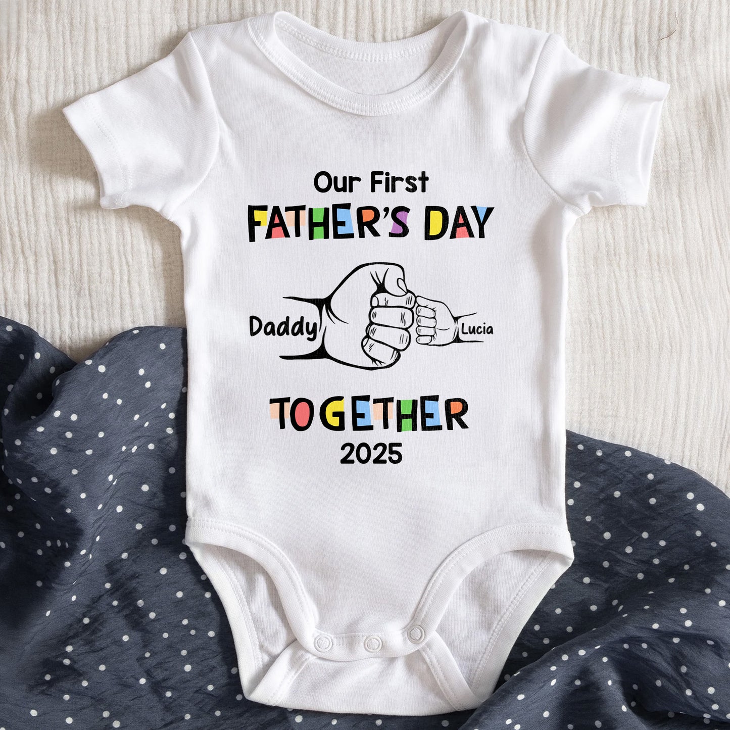 Our First Father's Day Together 2025, Hand Clasp