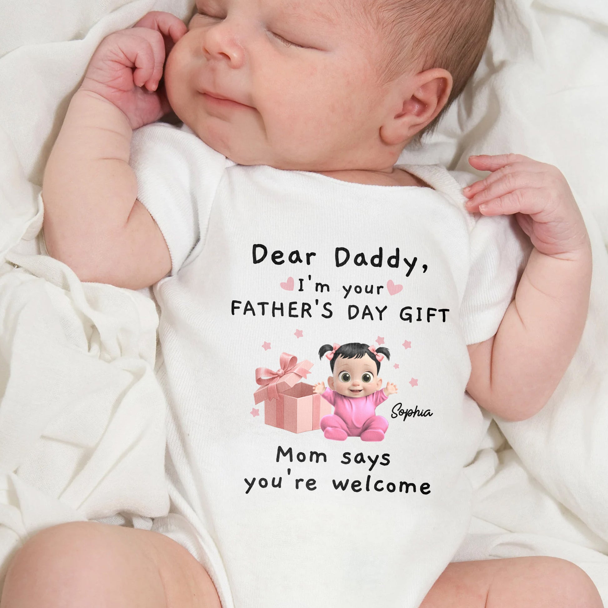 Dear Daddy, I'm Your Father's Day Gift, Baby and Gift Box