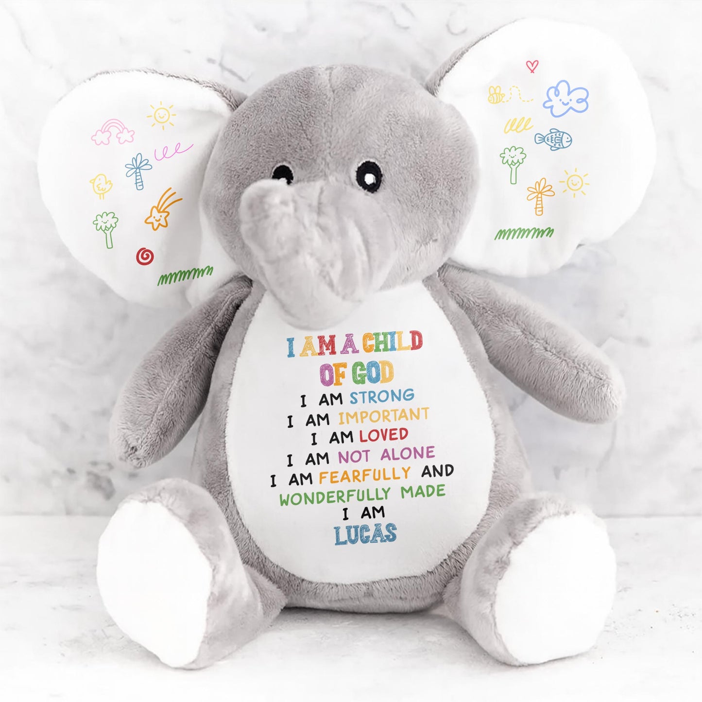 I Am A Child Of God, Inspirational Elephant