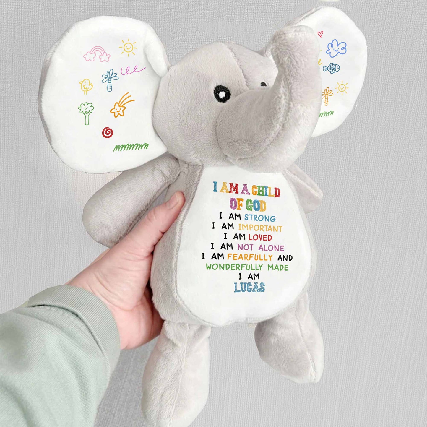 I Am A Child Of God, Inspirational Elephant