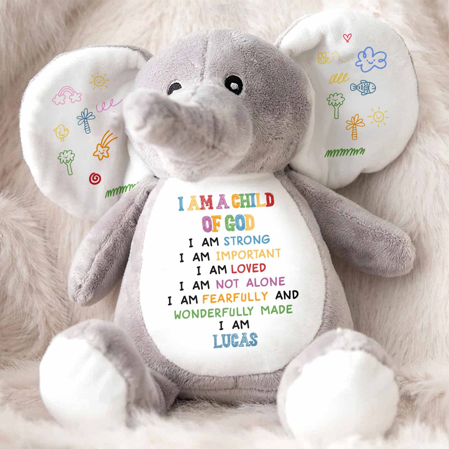 I Am A Child Of God, Inspirational Elephant