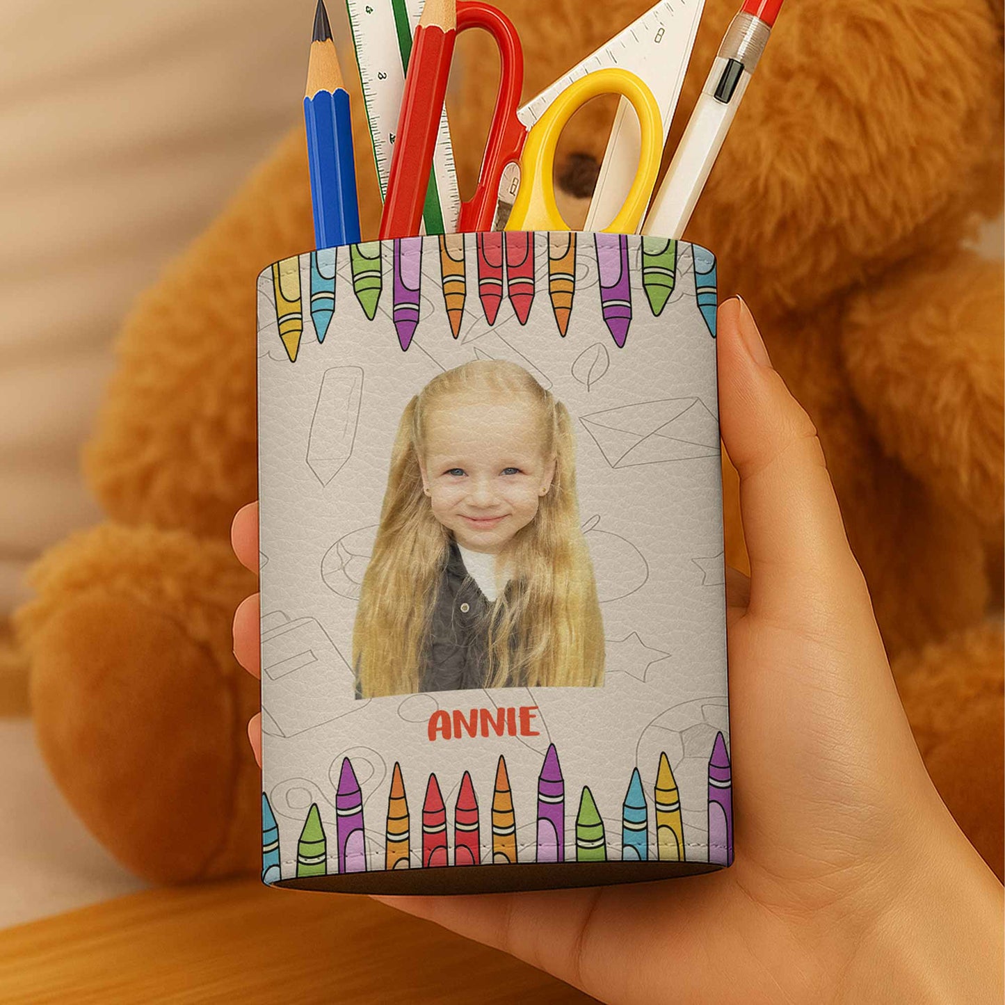 She Believed She Could So She Did, Colorful Crayons