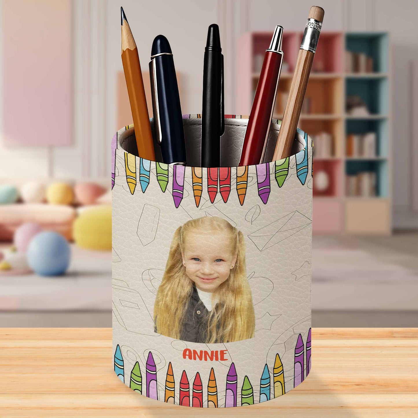 She Believed She Could So She Did, Colorful Crayons