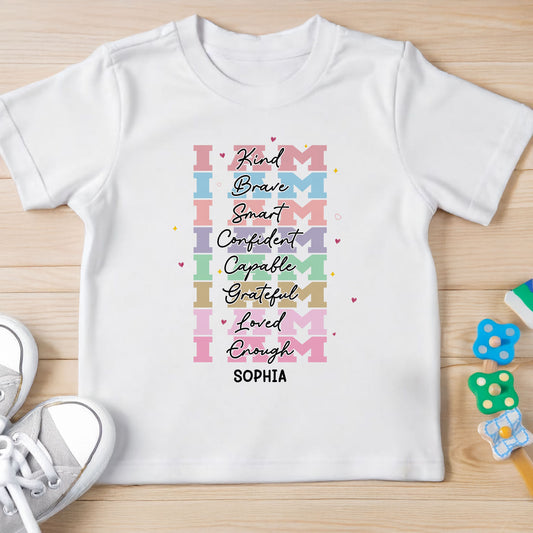 Kind, Brave, Smart, Inspiring Positive Affirmations