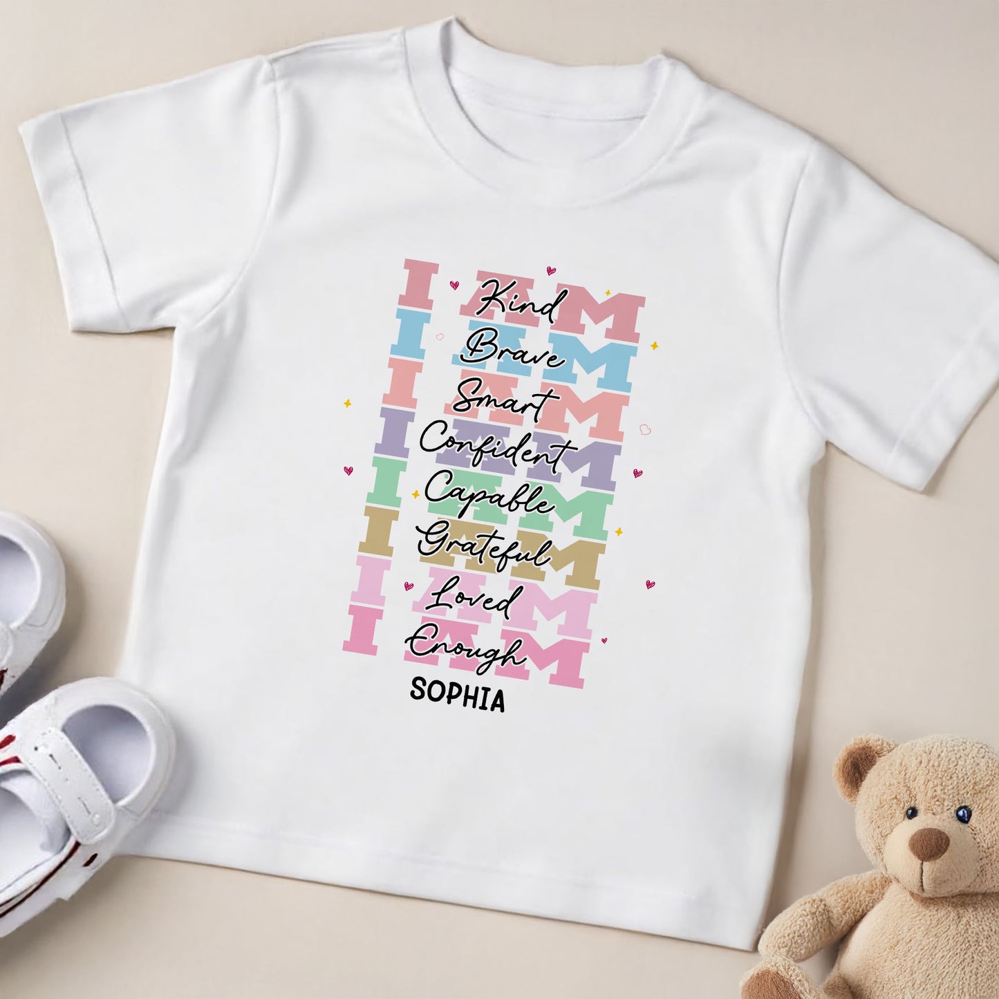 Kind, Brave, Smart, Inspiring Positive Affirmations