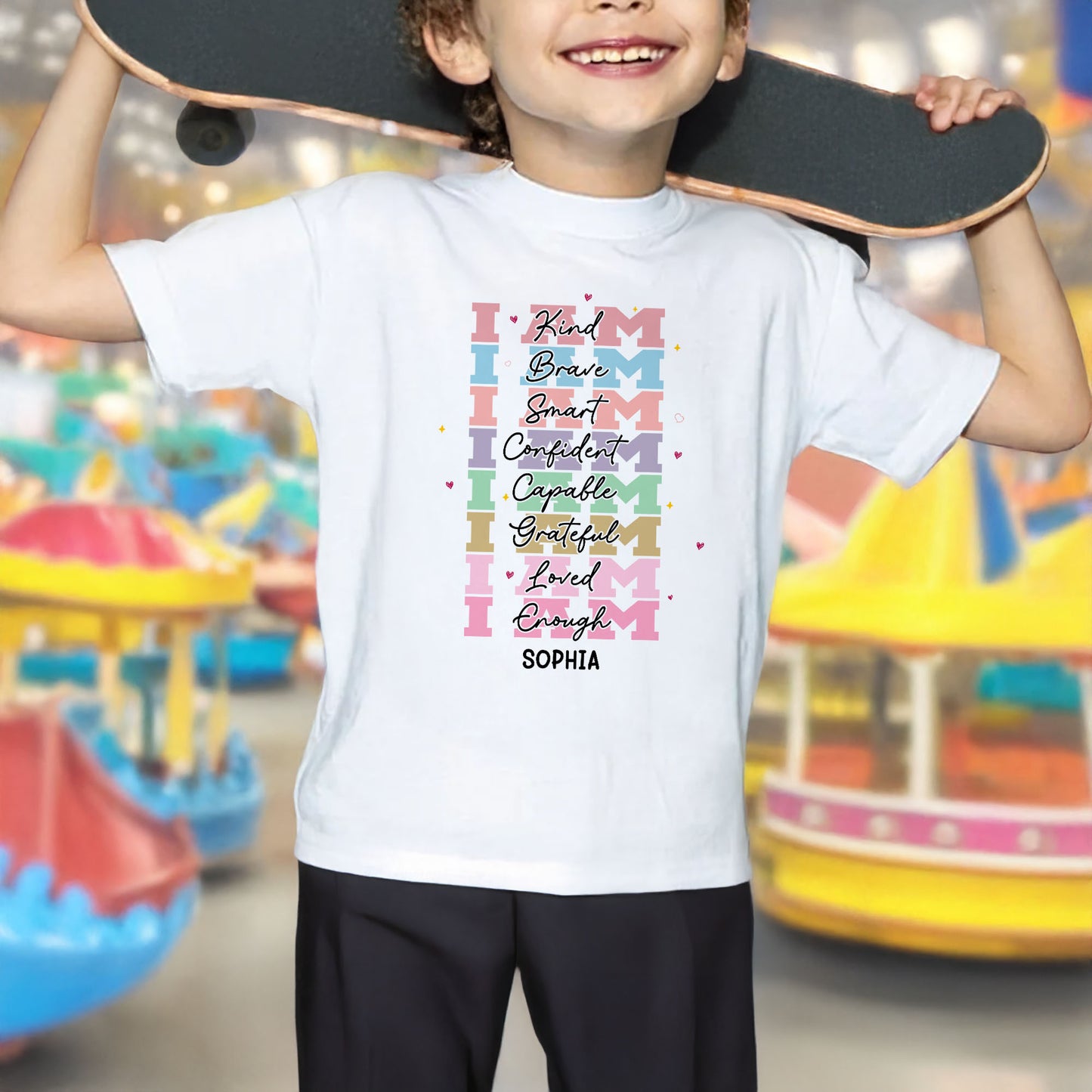 Kind, Brave, Smart, Inspiring Positive Affirmations