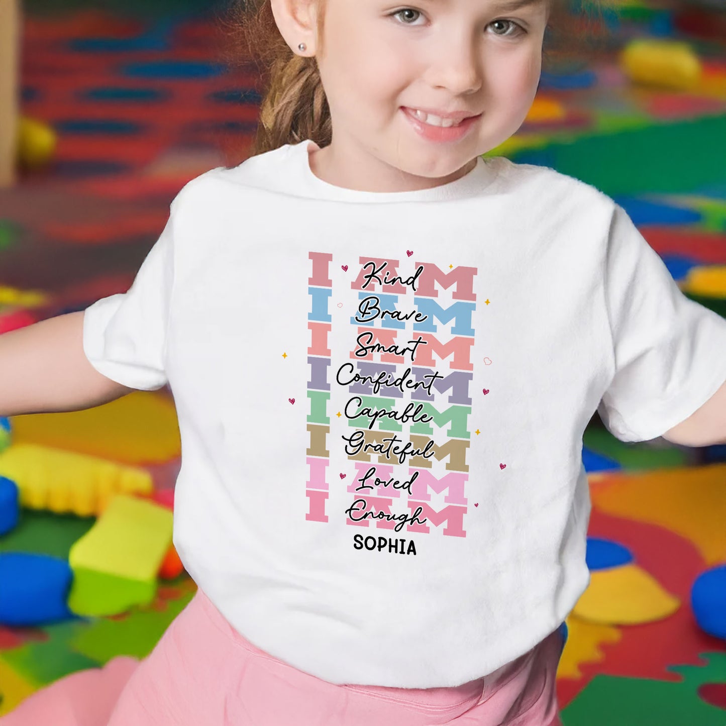 Kind, Brave, Smart, Inspiring Positive Affirmations