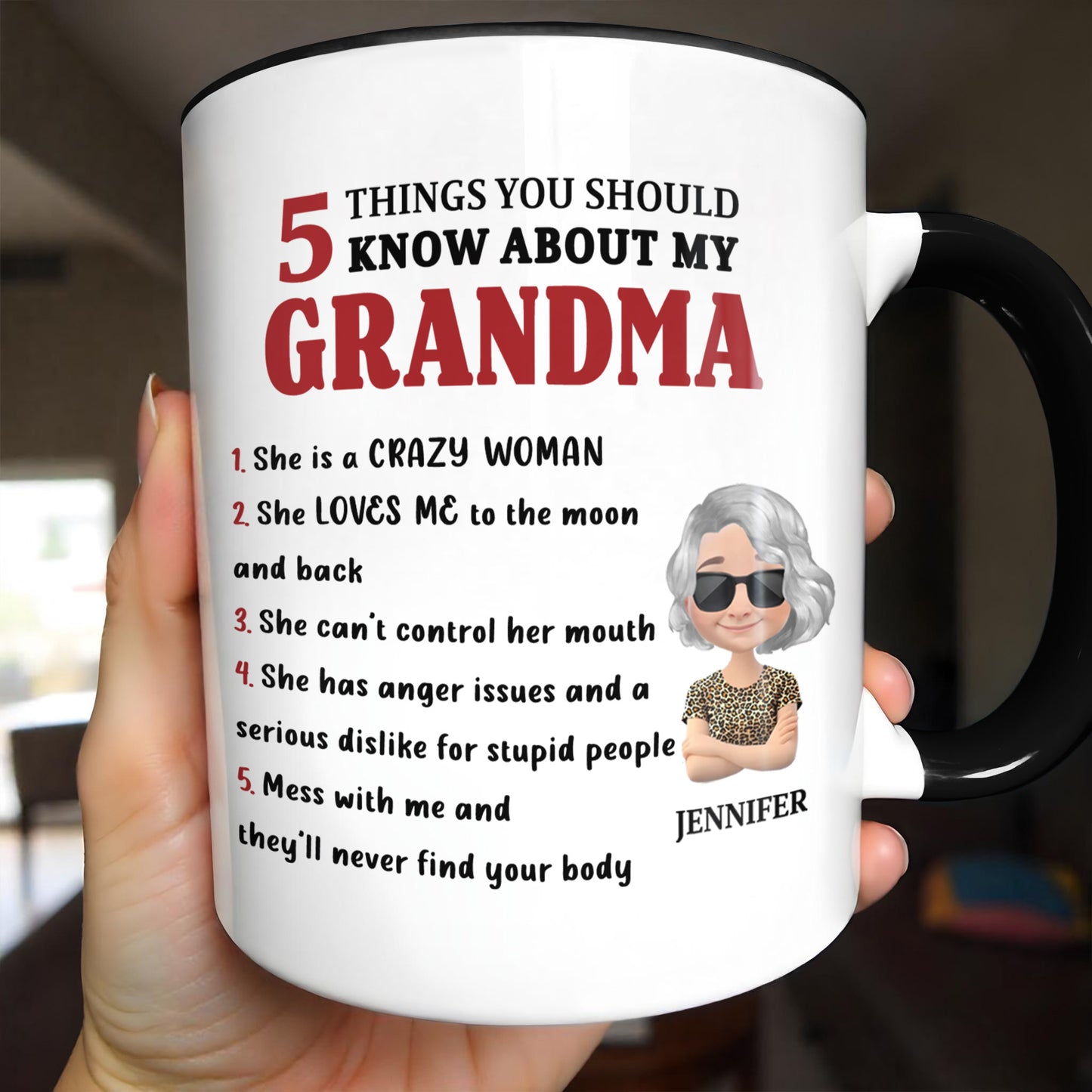 5 Things You Should Know About My Grandma, Cartoon Grandma