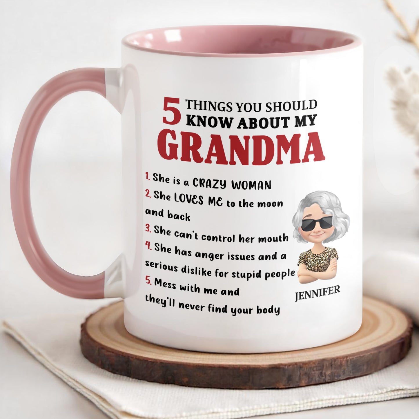 5 Things You Should Know About My Grandma, Cartoon Grandma