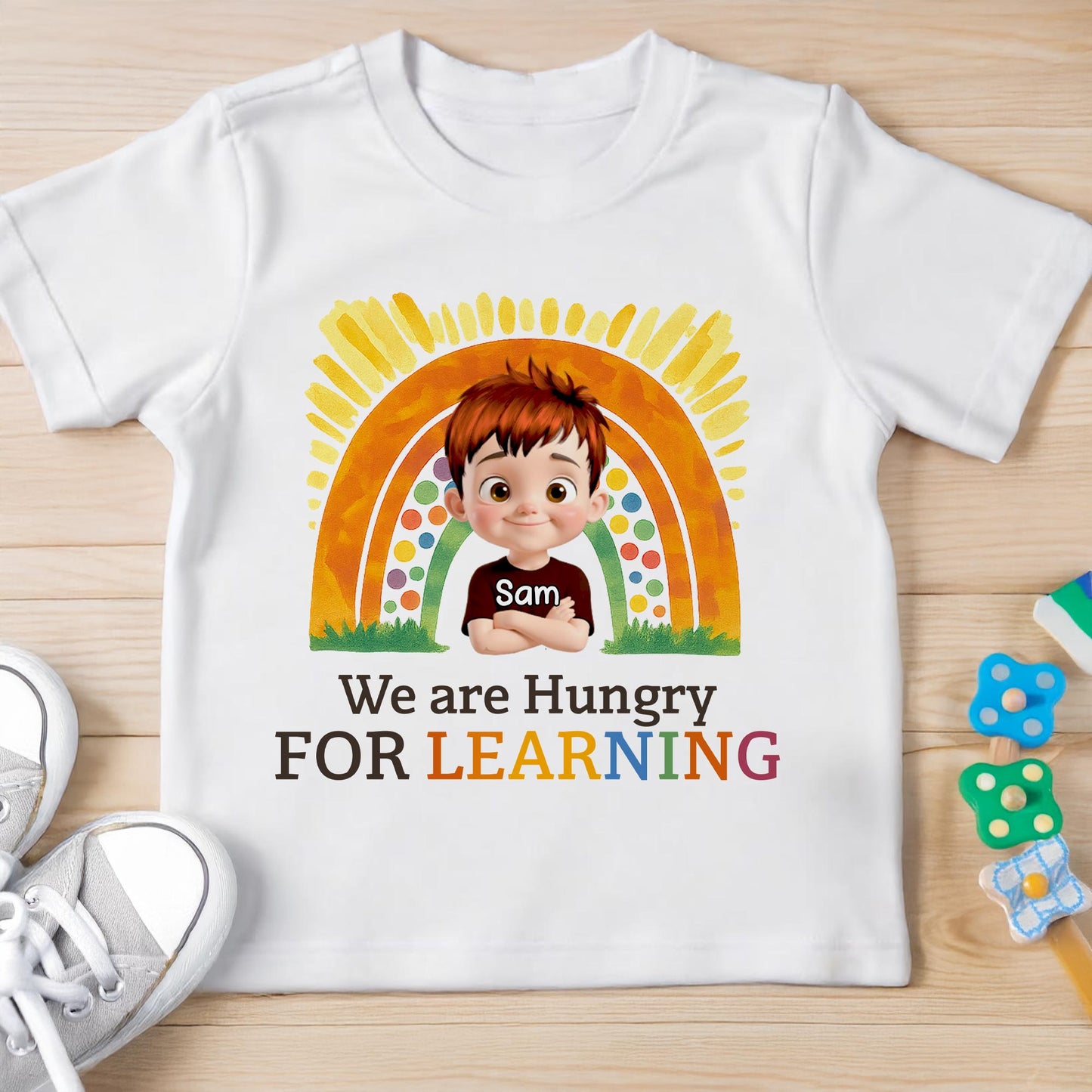 Hungry For Learning, Rainbow and Child Design
