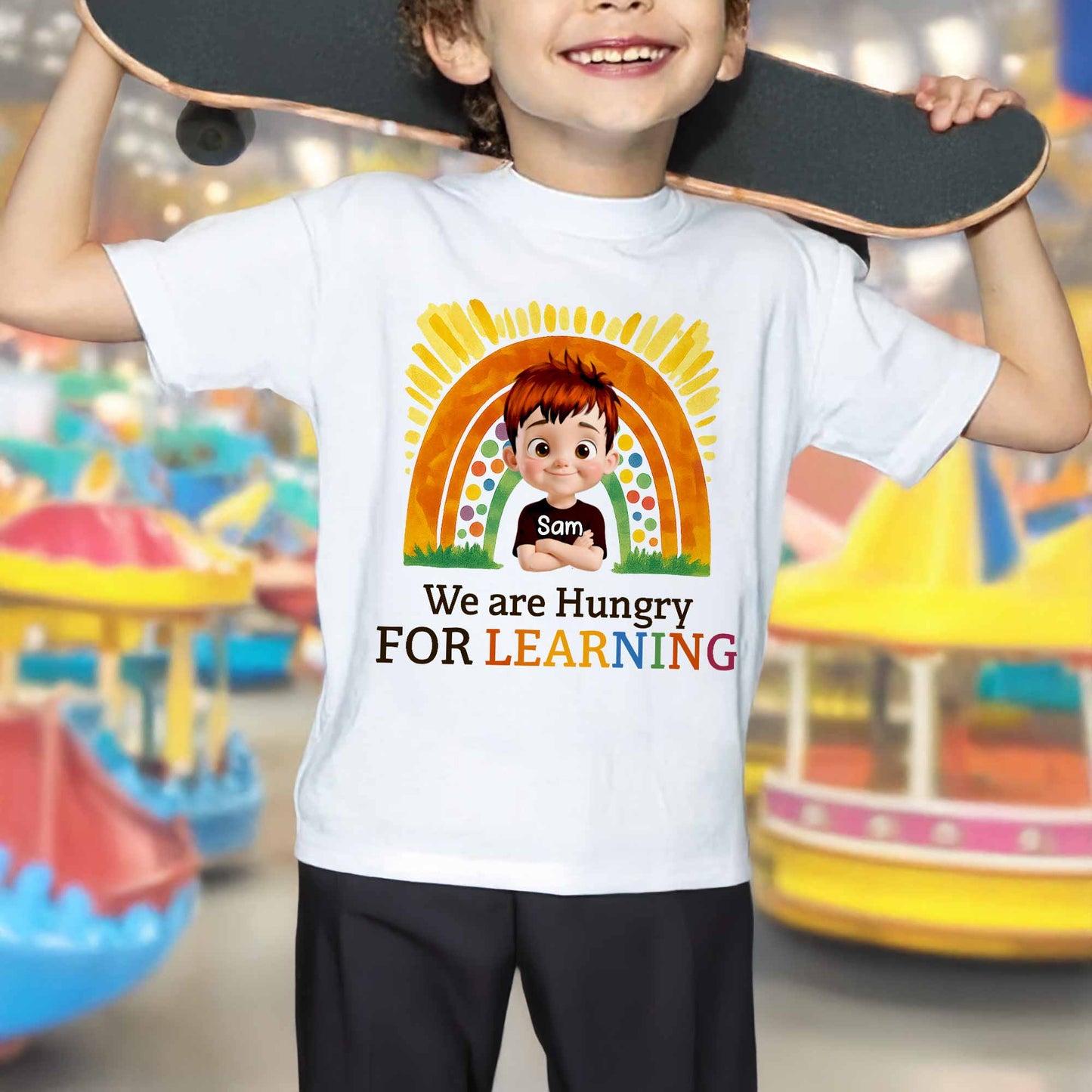Hungry For Learning, Rainbow and Child Design