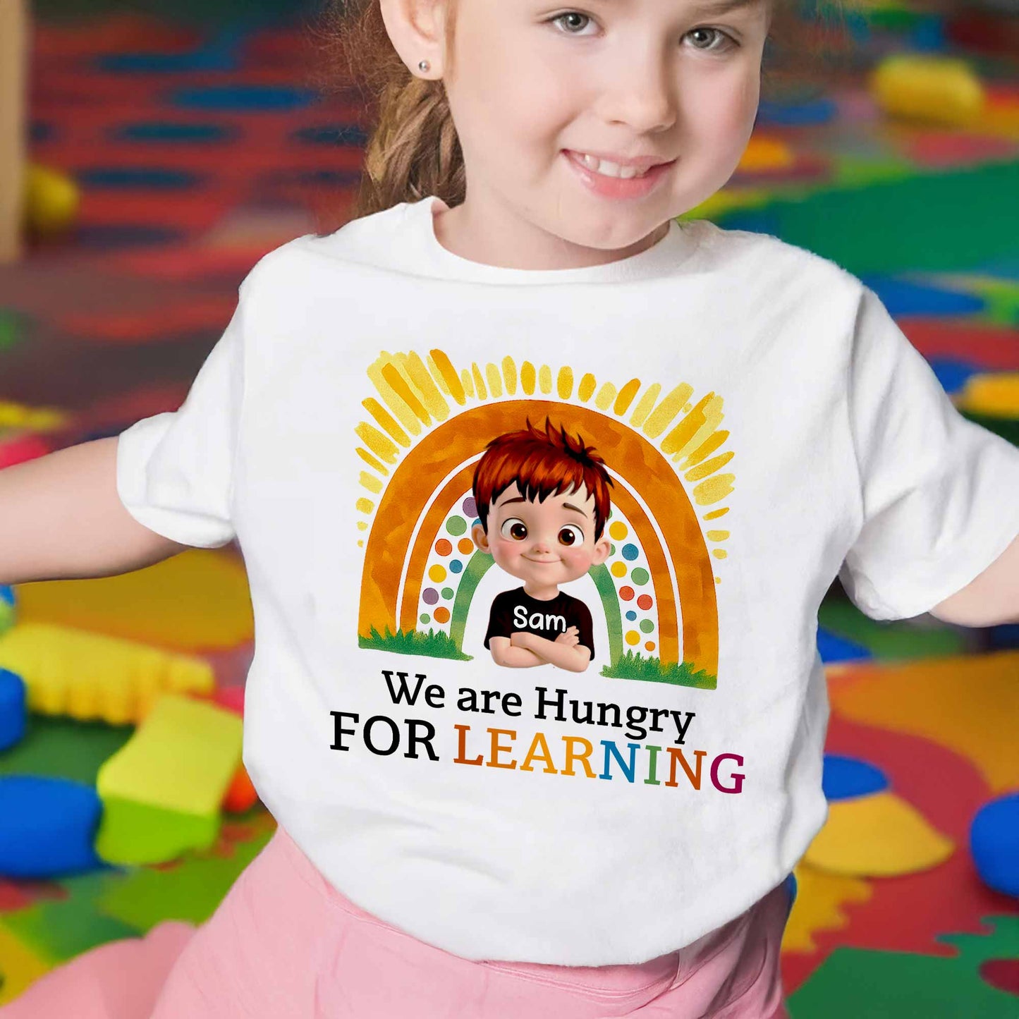 Hungry For Learning, Rainbow and Child Design