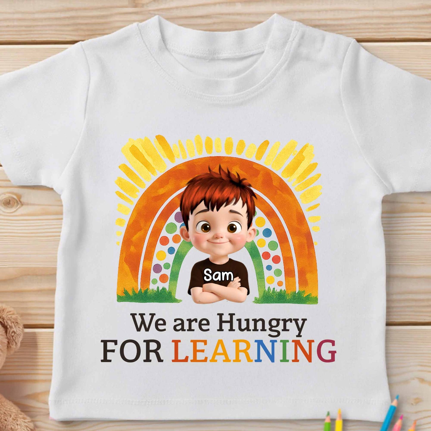 Hungry For Learning, Rainbow and Child Design
